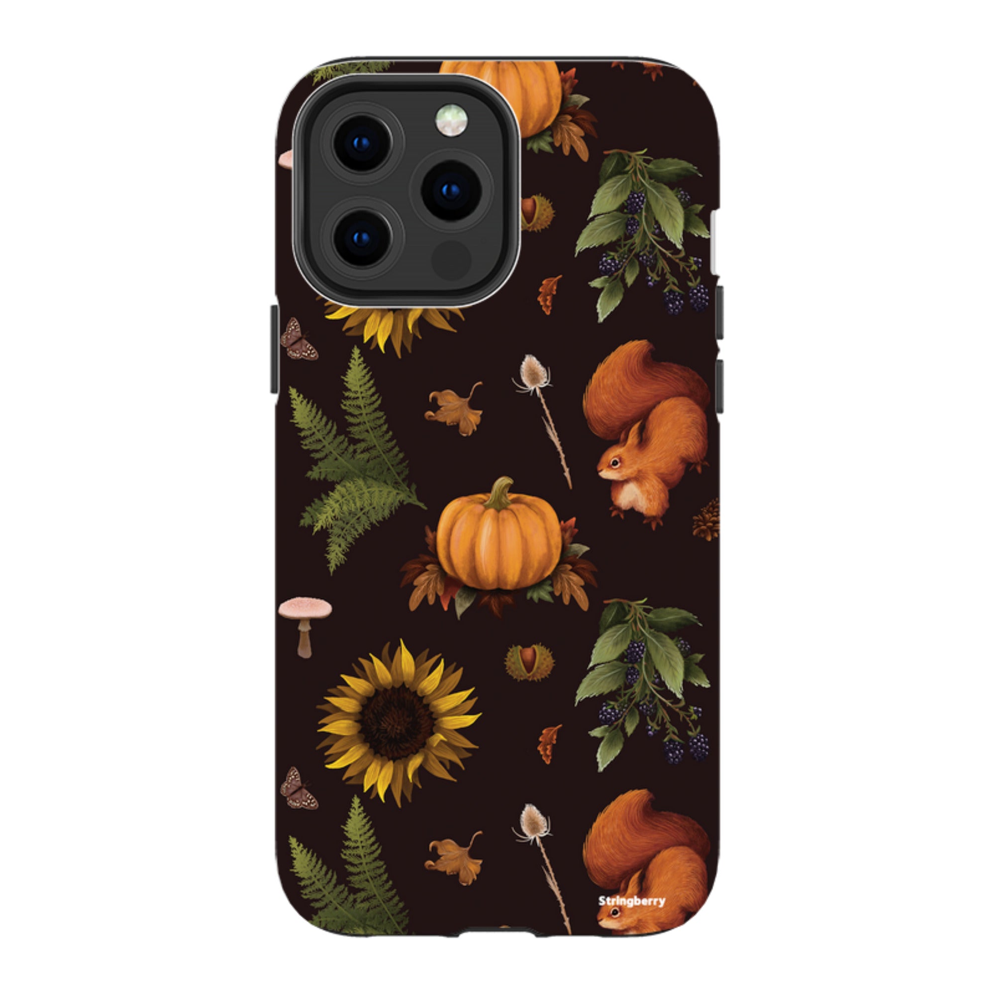 iPhone Tough Case - Autumn Pattern I By Anna Stead