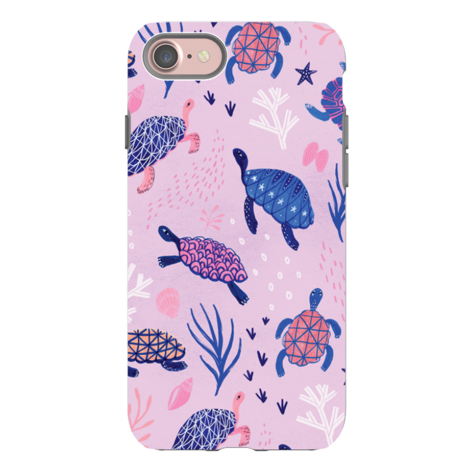 iPhone Tough Case - Turtles By Lee Foster Wilson