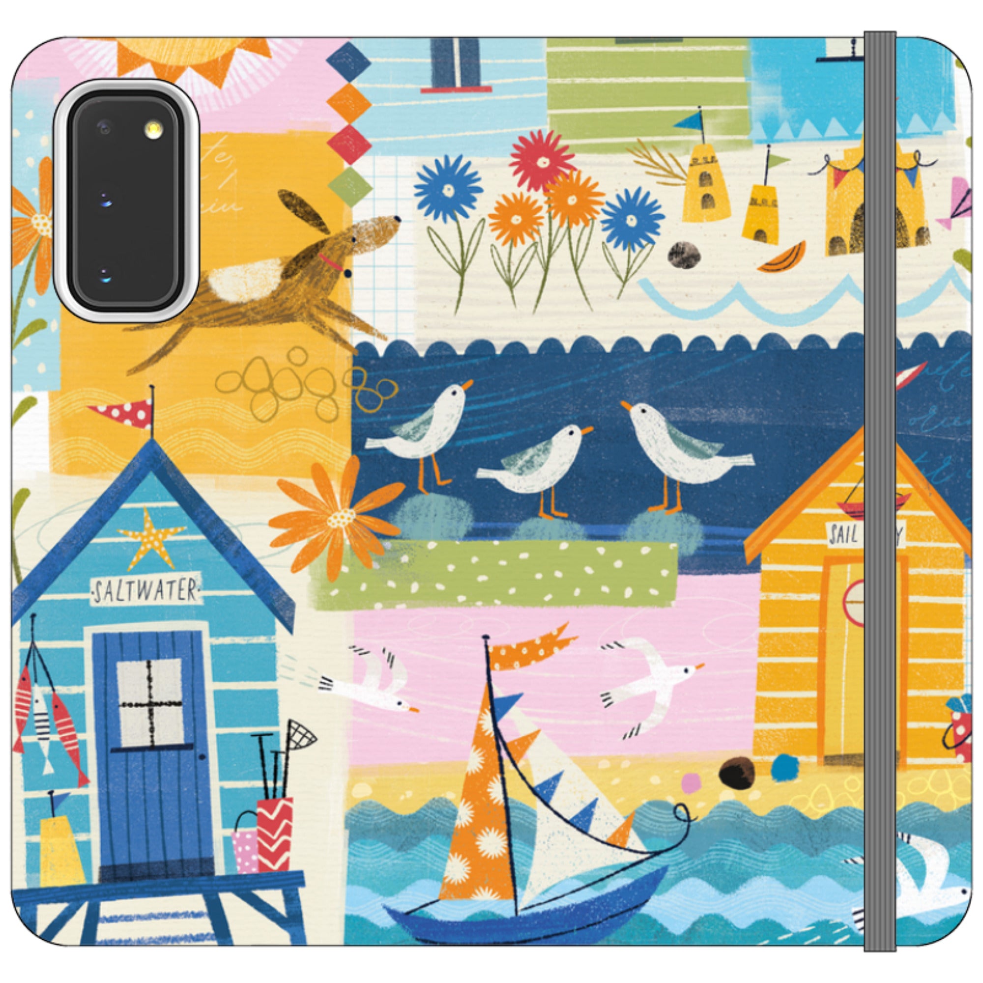 Sunny Days Wallet Case By Ali Brookes
