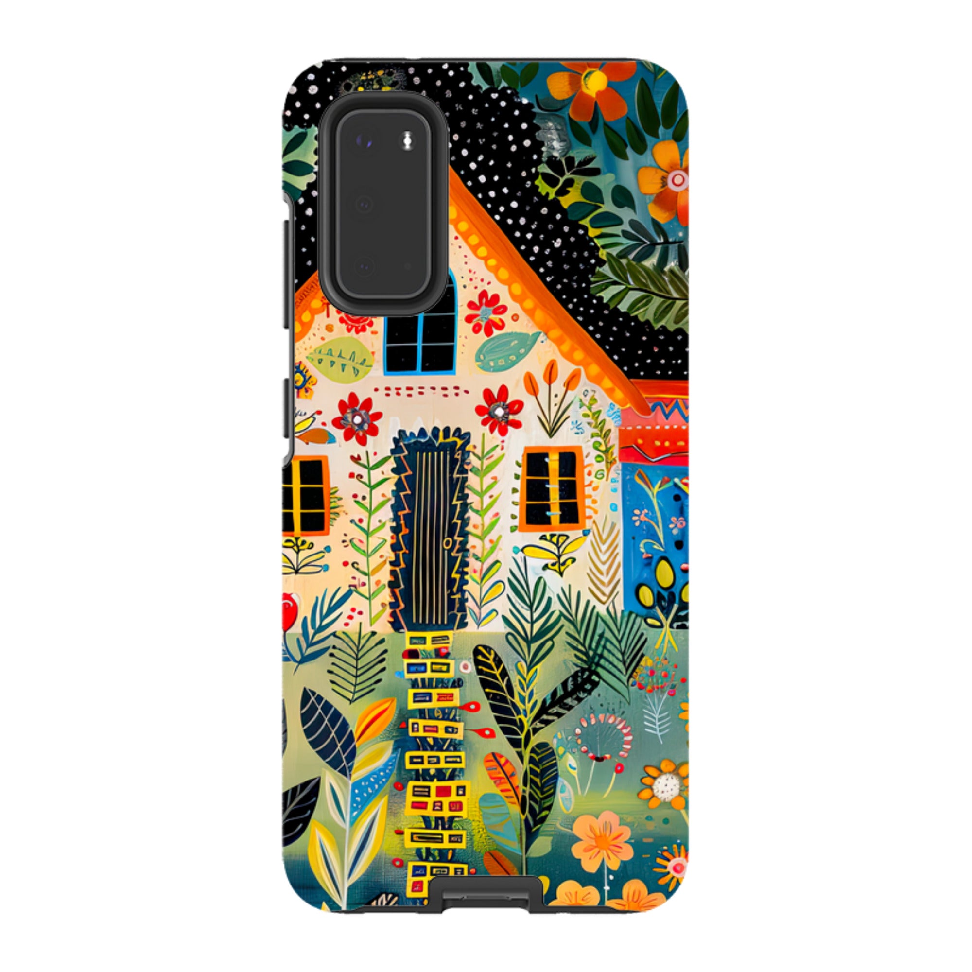 Samsung Tough Case - Folk Art House II