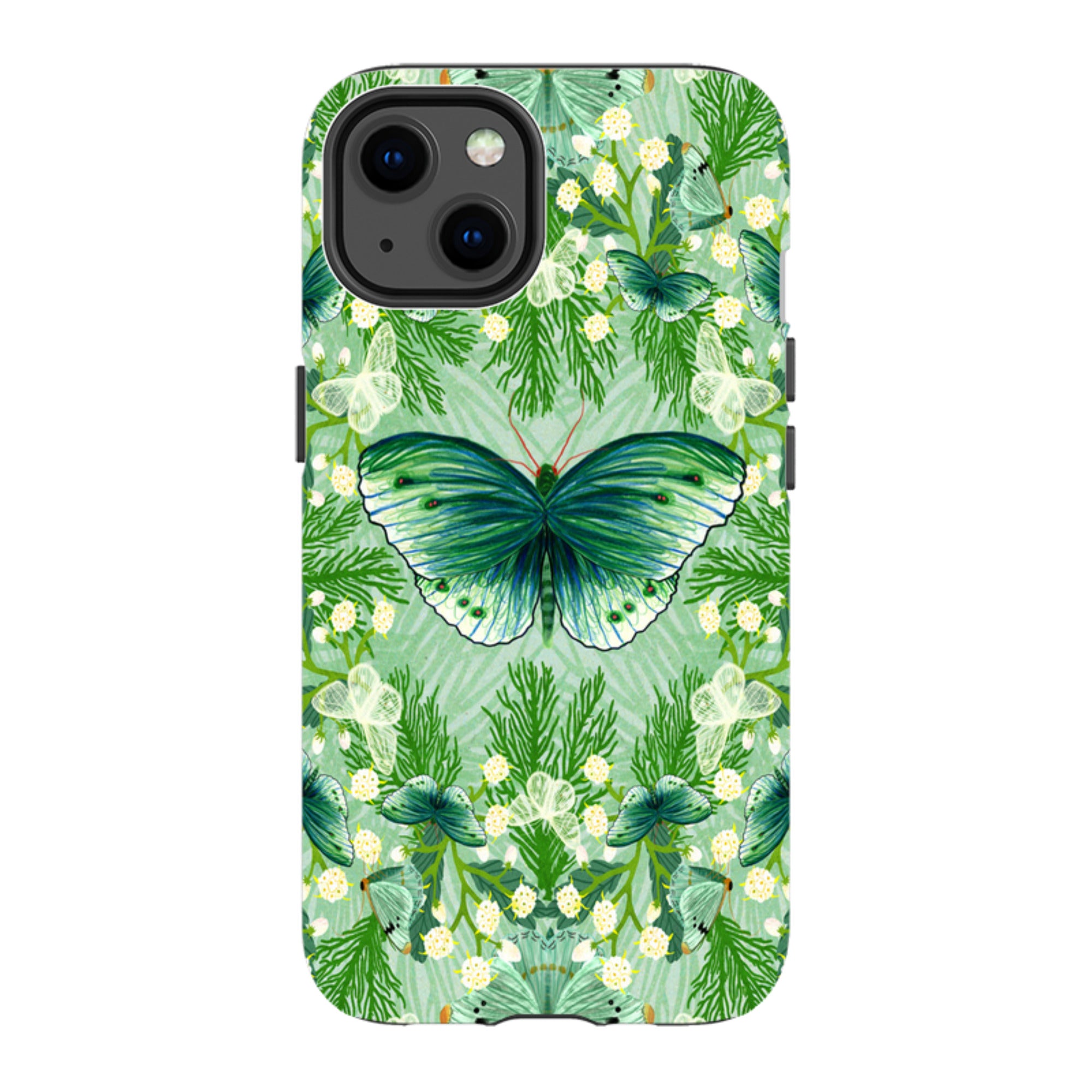 iPhone Tough Case - Big Moth 3 By Katherine Quinn