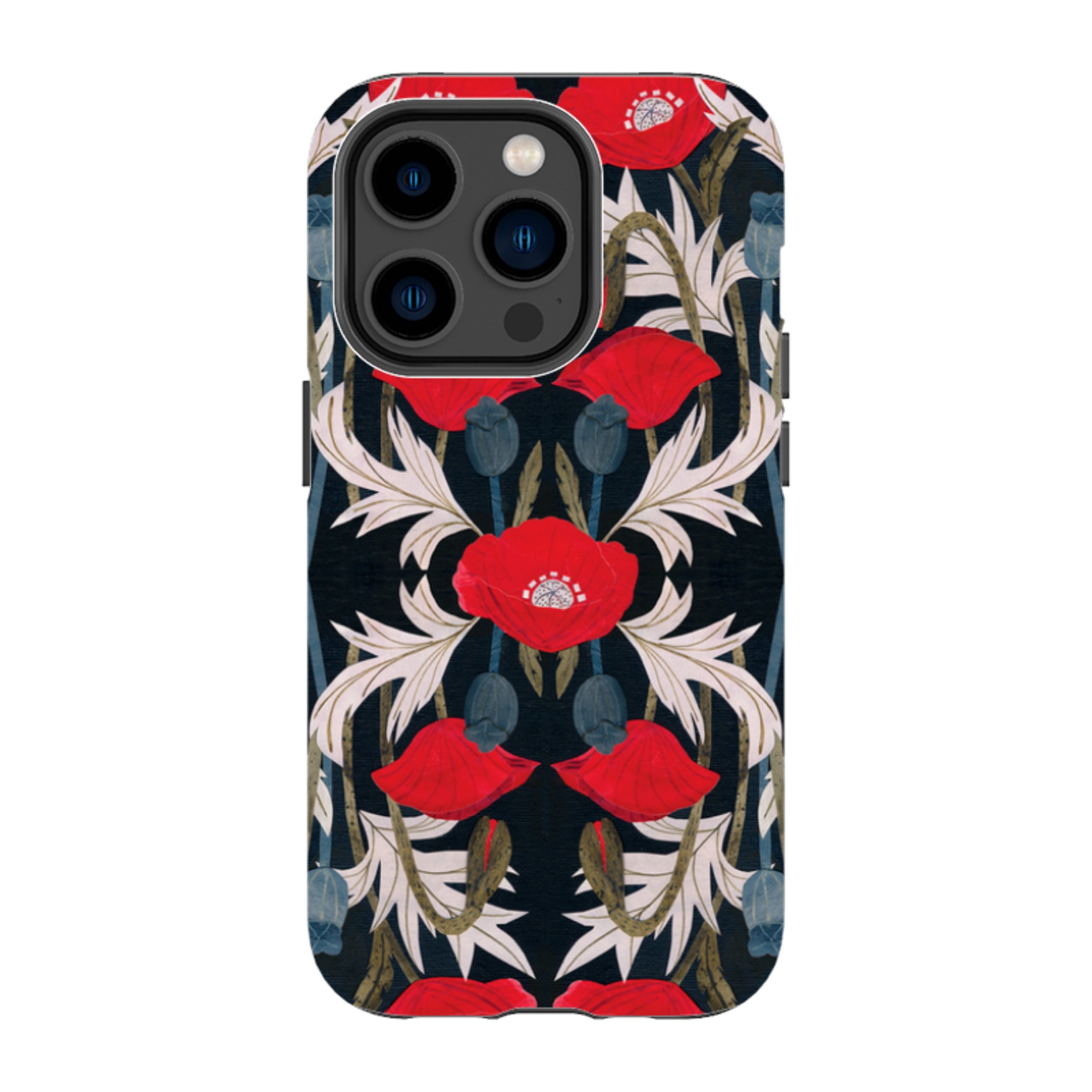iPhone MagSafe Tough Case - Poppy By Tracey English