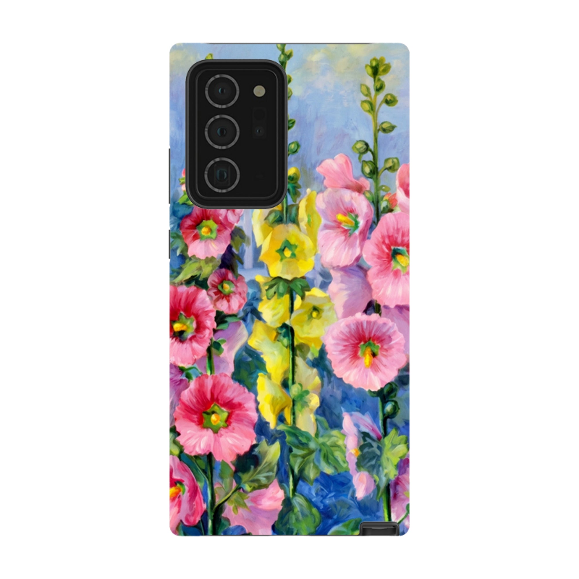 Samsung Tough Case - Hollyhock Garden