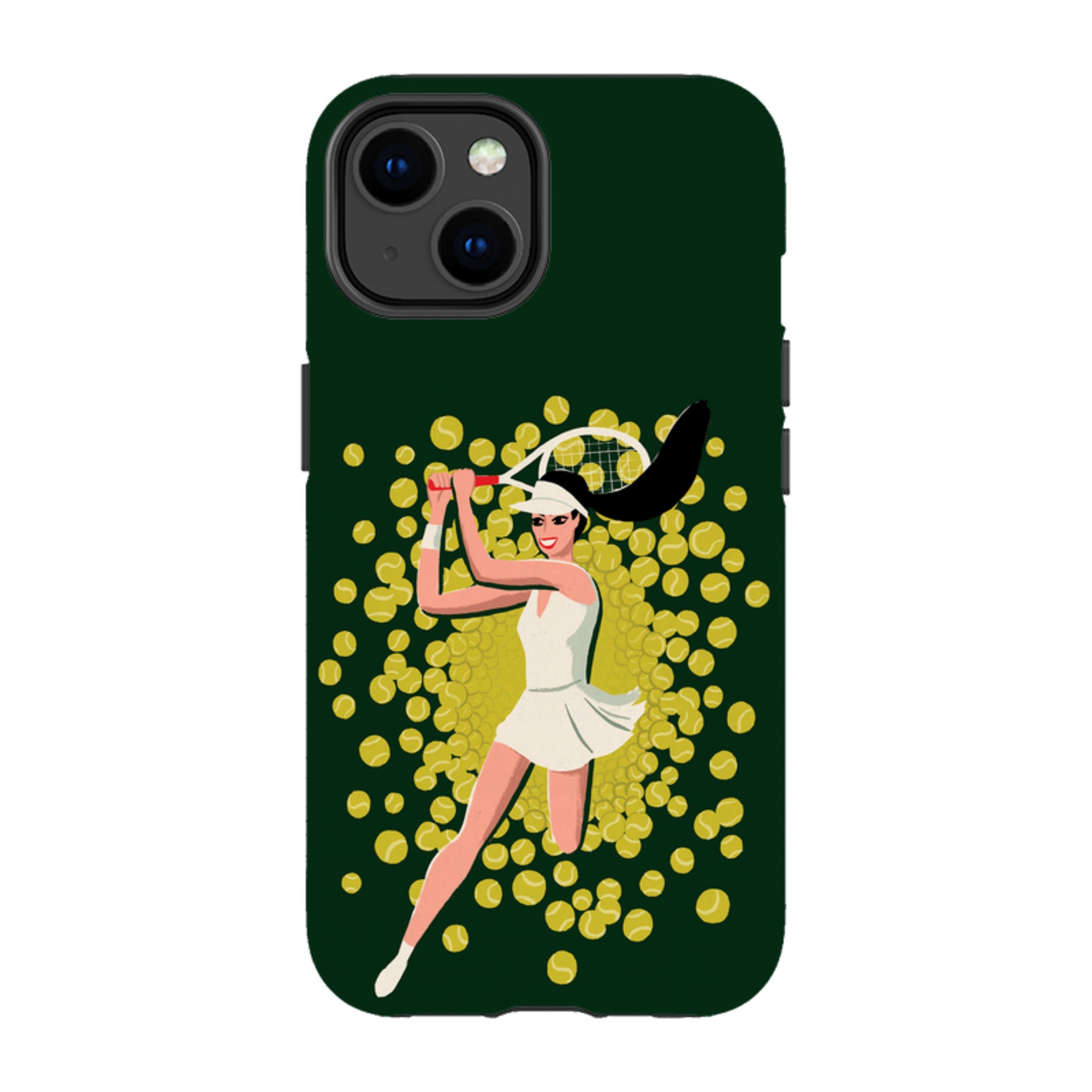 iPhone MagSafe Tough Case -  Tennis Burst By Paul Thurlby