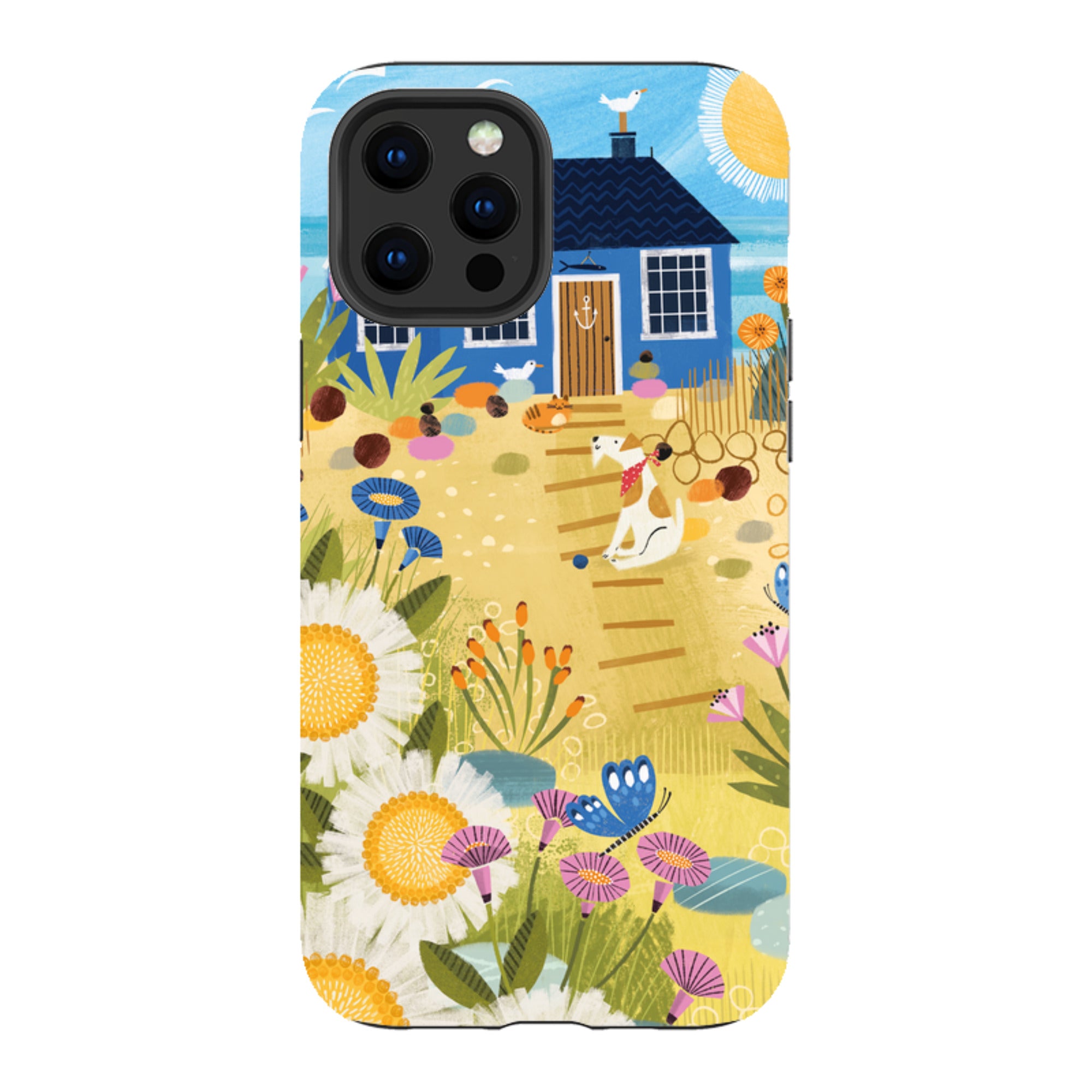 iPhone Case - Beach House By Ali Brookes
