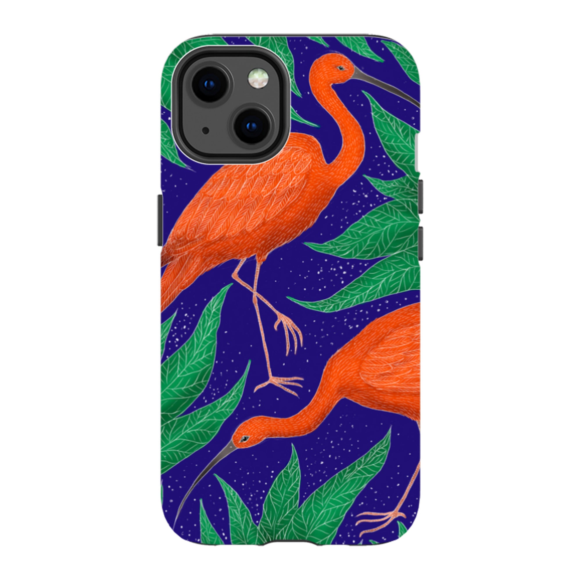 iPhone Tough Case - Scarlet Ibis By Catherine Rowe