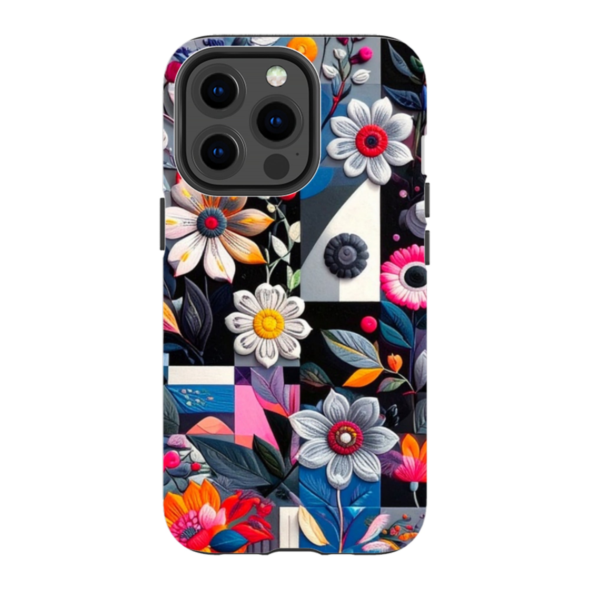 iPhone Tough Case - Summer Petal Garden