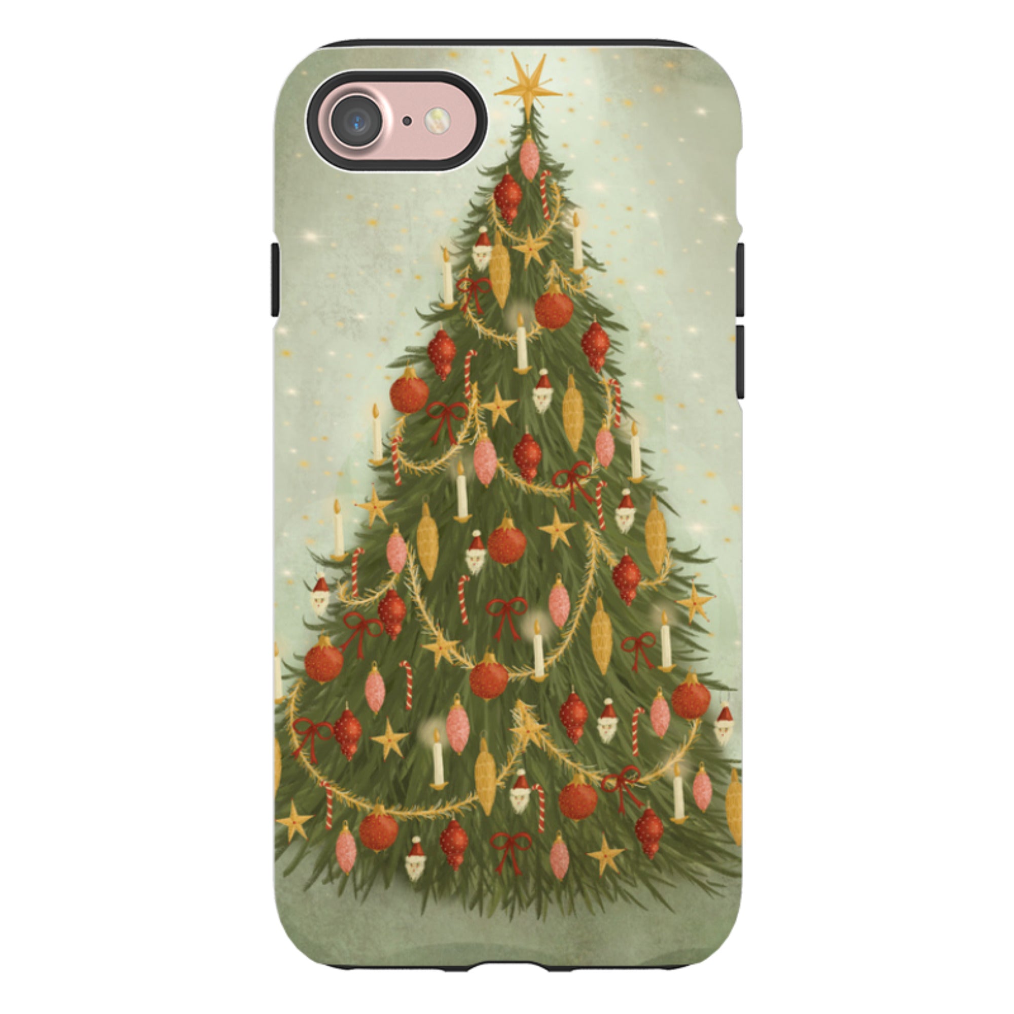 iPhone Tough Case - Christmas Tree By Maja Lindberg