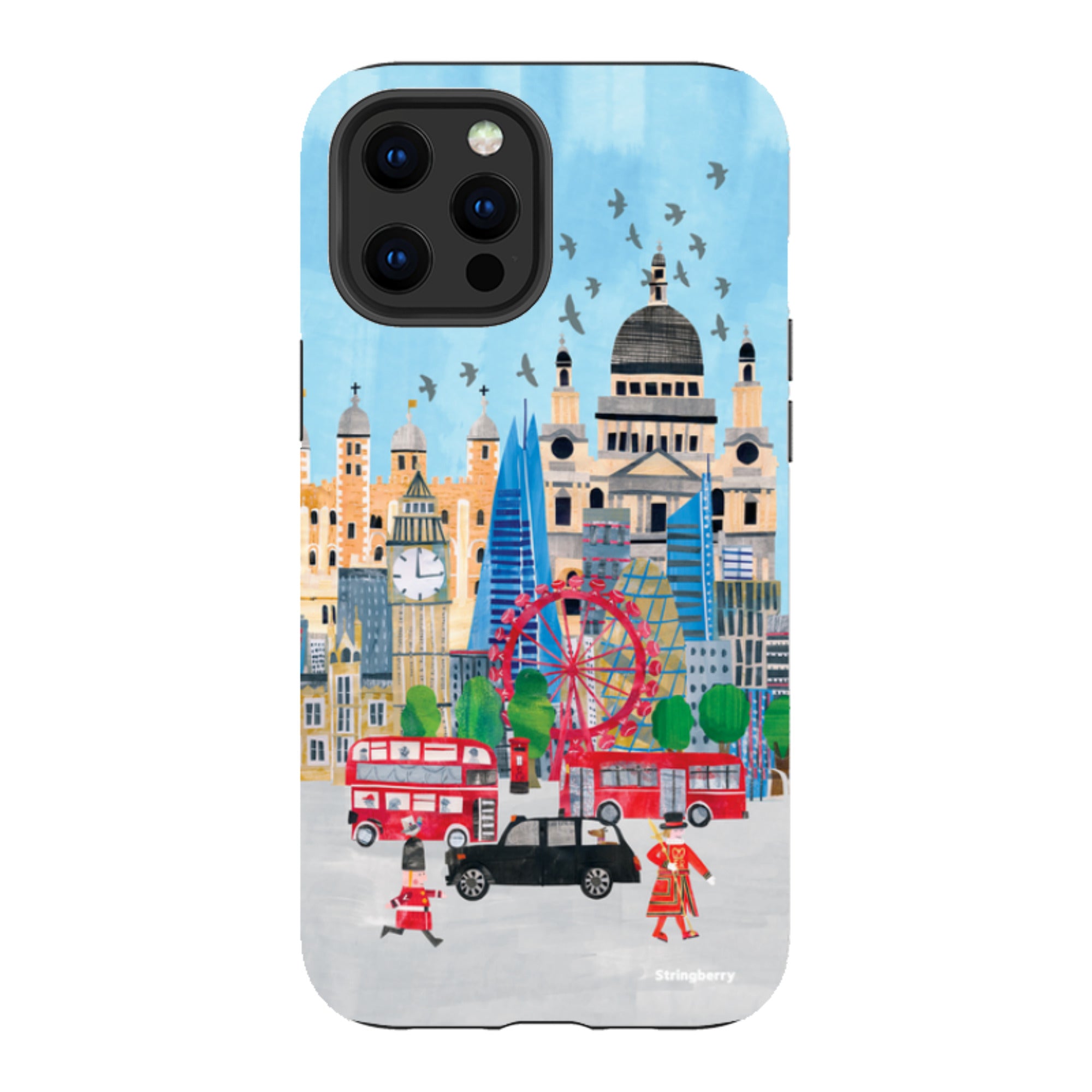 iPhone Tough Case - Spring In London By Tracey English