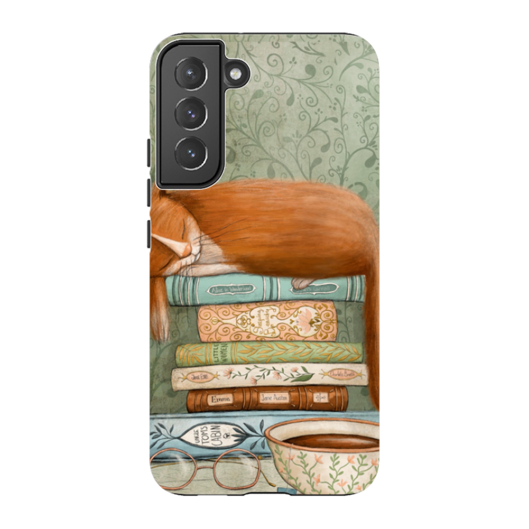 Samsung Tough Case - Cats and Books By Maja Lindberg