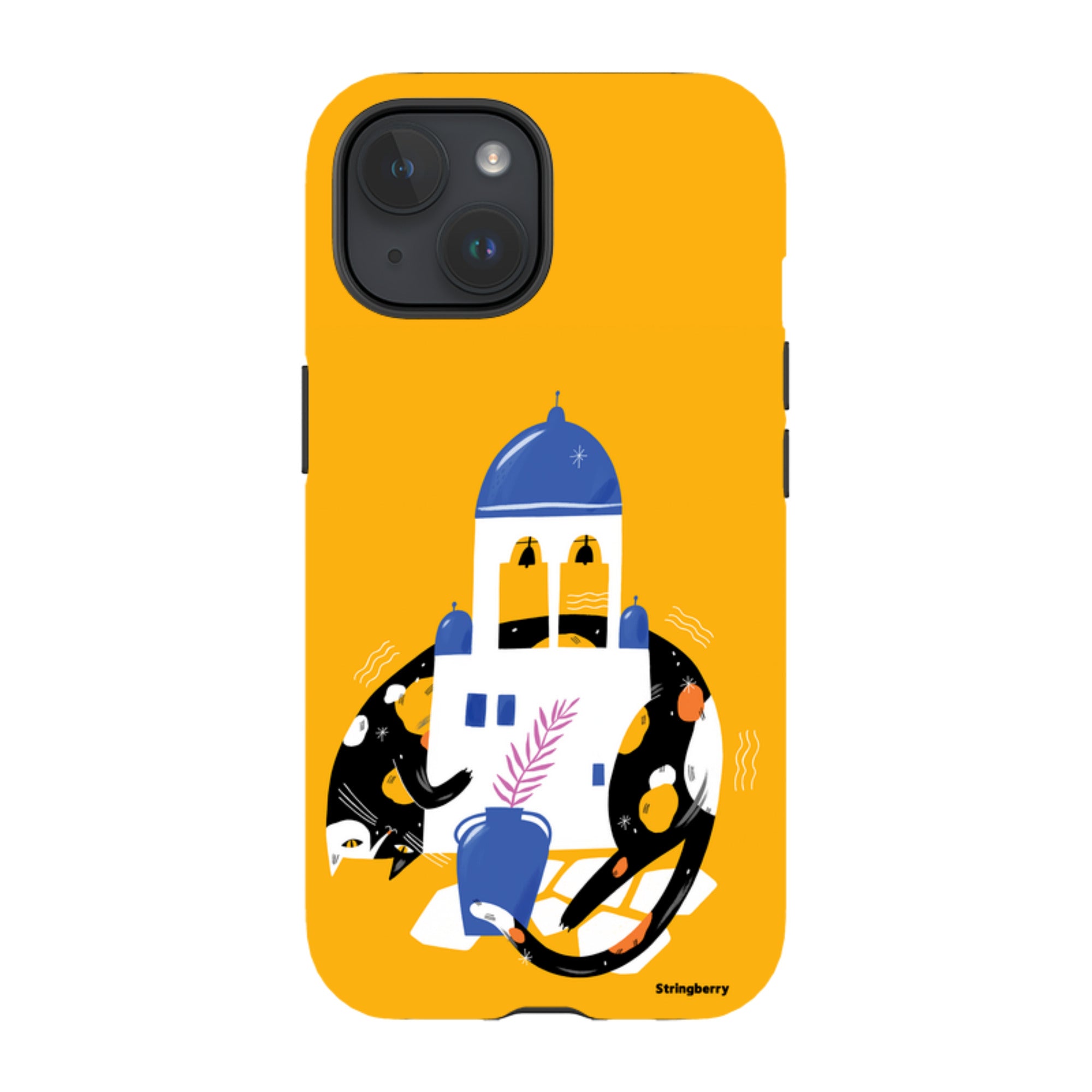 iPhone Tough Case - Calico By Madalina Andronic