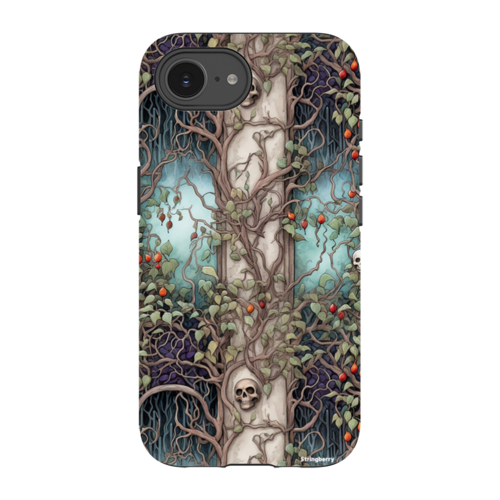 iPhone Tough Case - Skull Trees