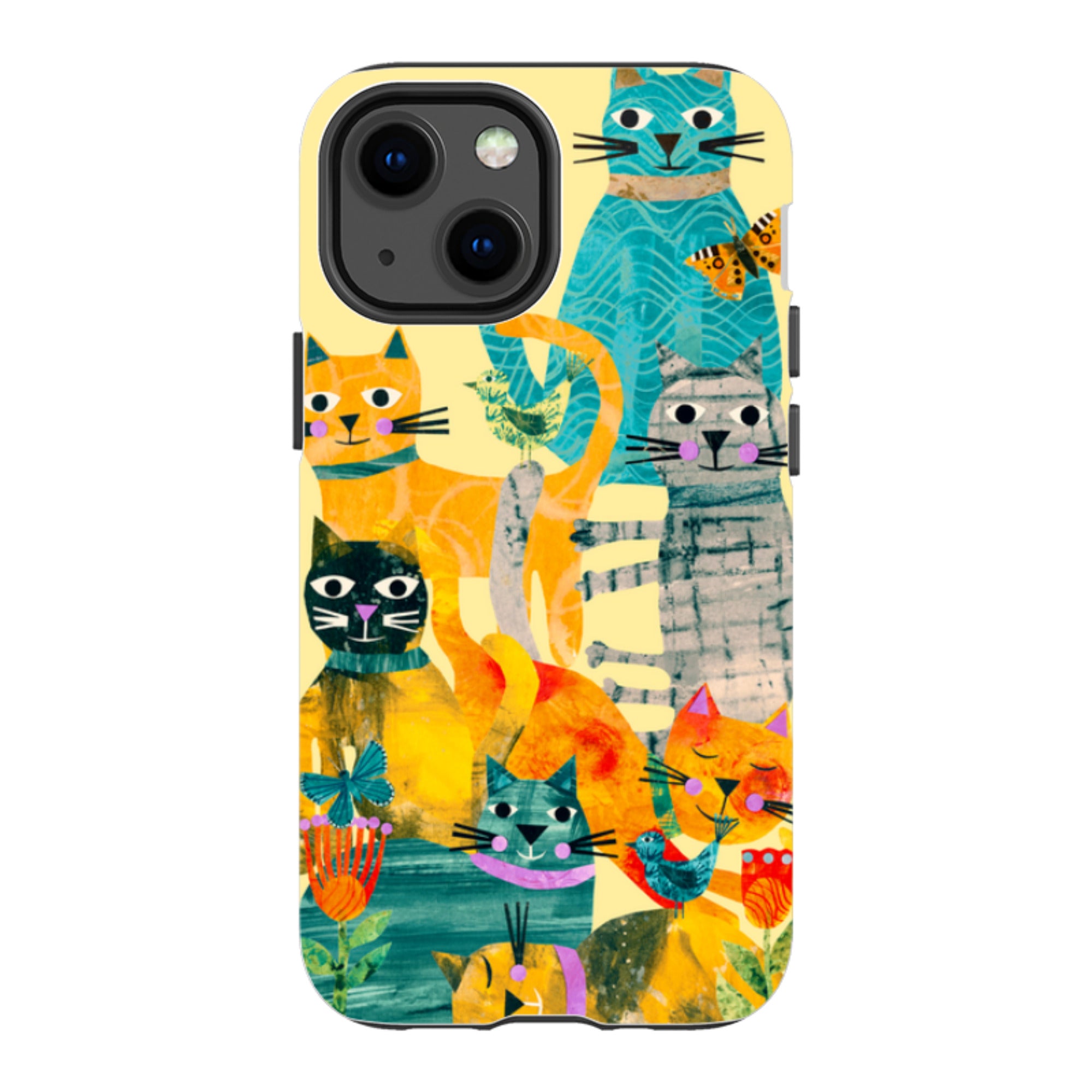 iPhone Case - Cat Party III By Tracey English