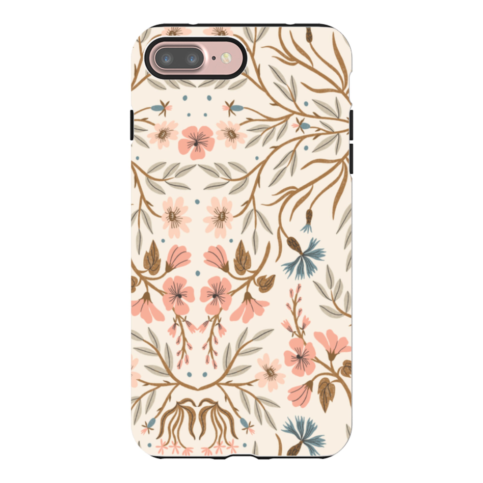 iPhone Tough Case - Jane's Garden Pattern By Meghann Rader