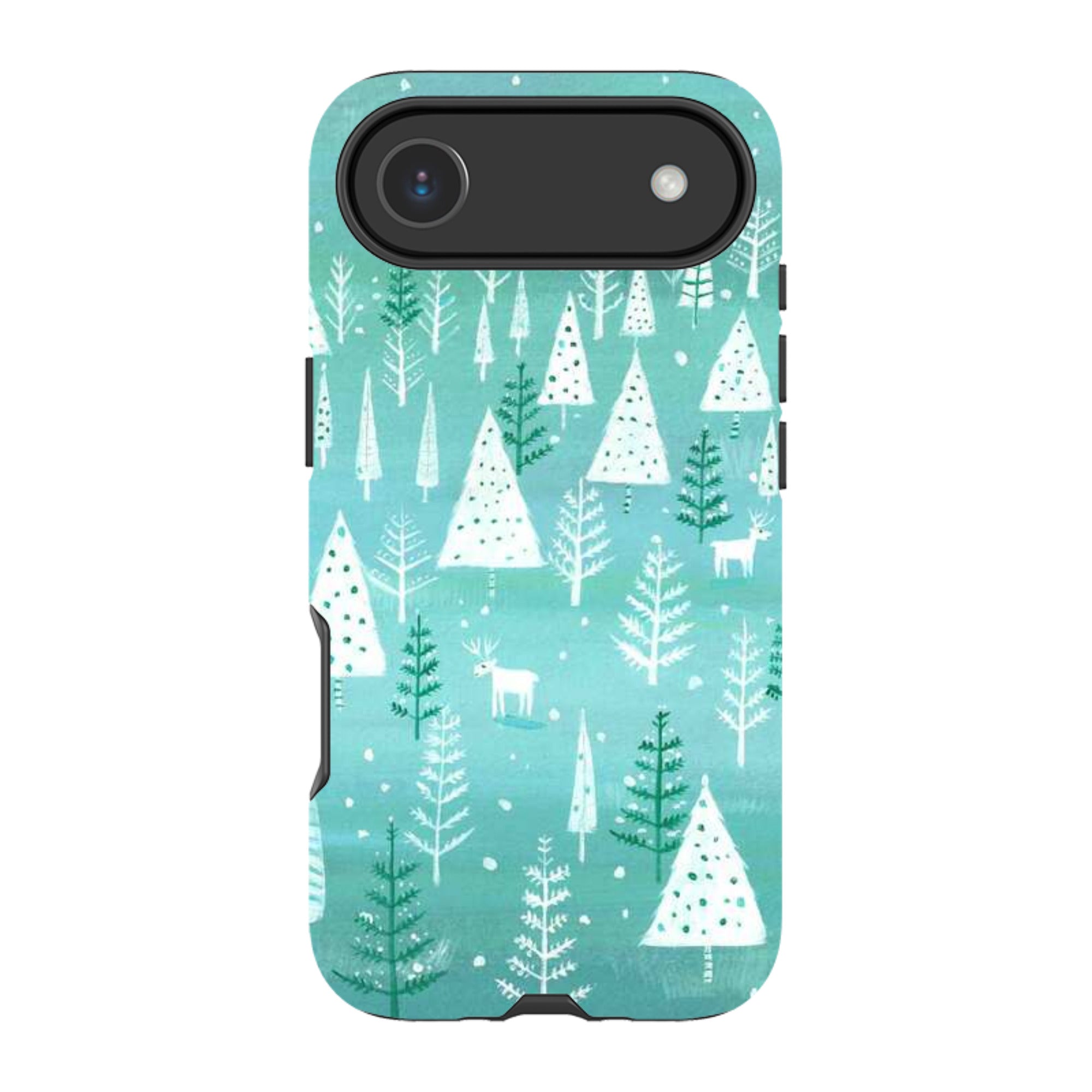 iPhone Tough Case - Teal Tundra By Mary Stubberfield