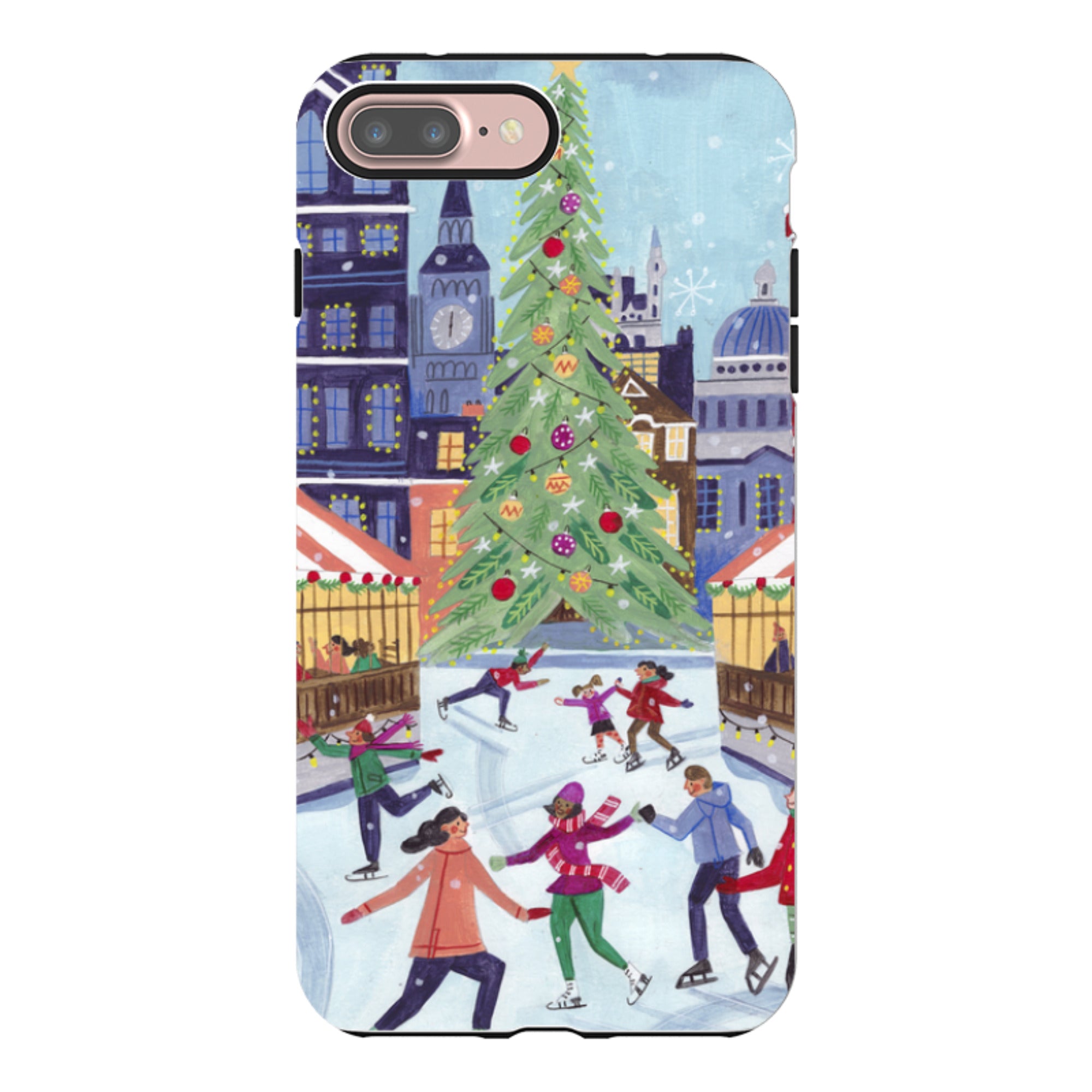 iPhone Tough Case - Skating London By Caroline Bonne Muller