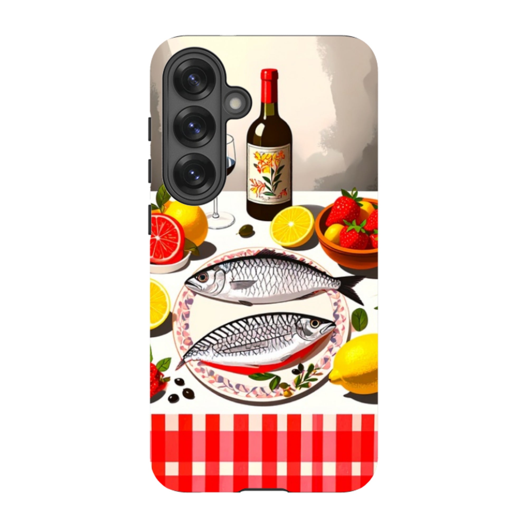 Samsung Tough Case - Plate Of Sardines