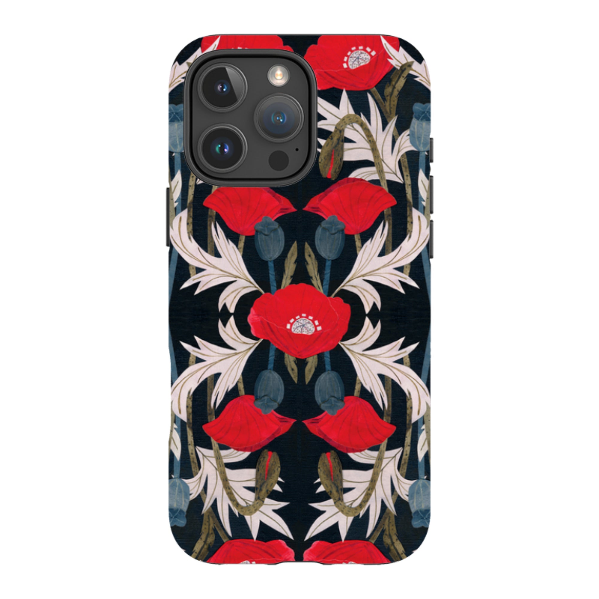 iPhone Tough Case - Poppy By Tracey English