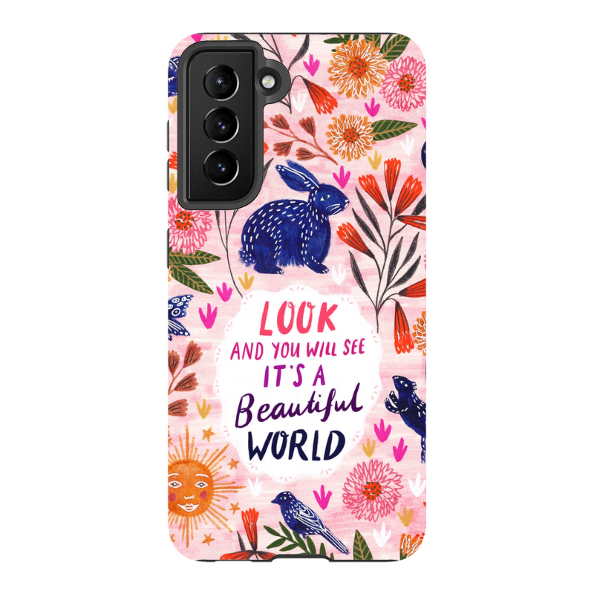 Samsung Tough Case - Beautiful World By Lee Foster Wilson