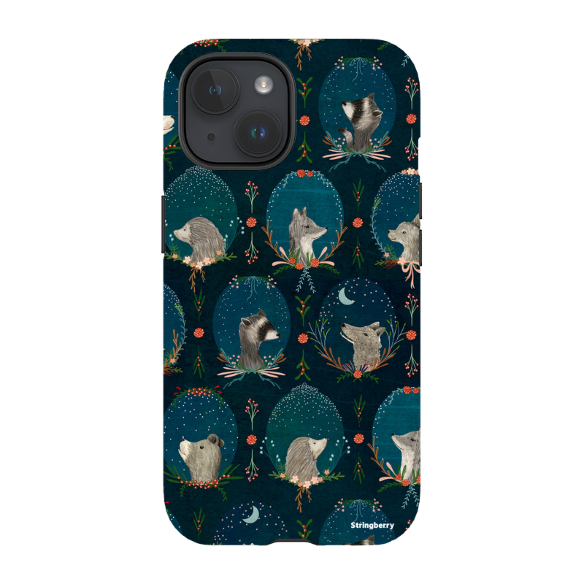 iPhone MagSafe Tough Case - Winter Collage By Katherine Quinn