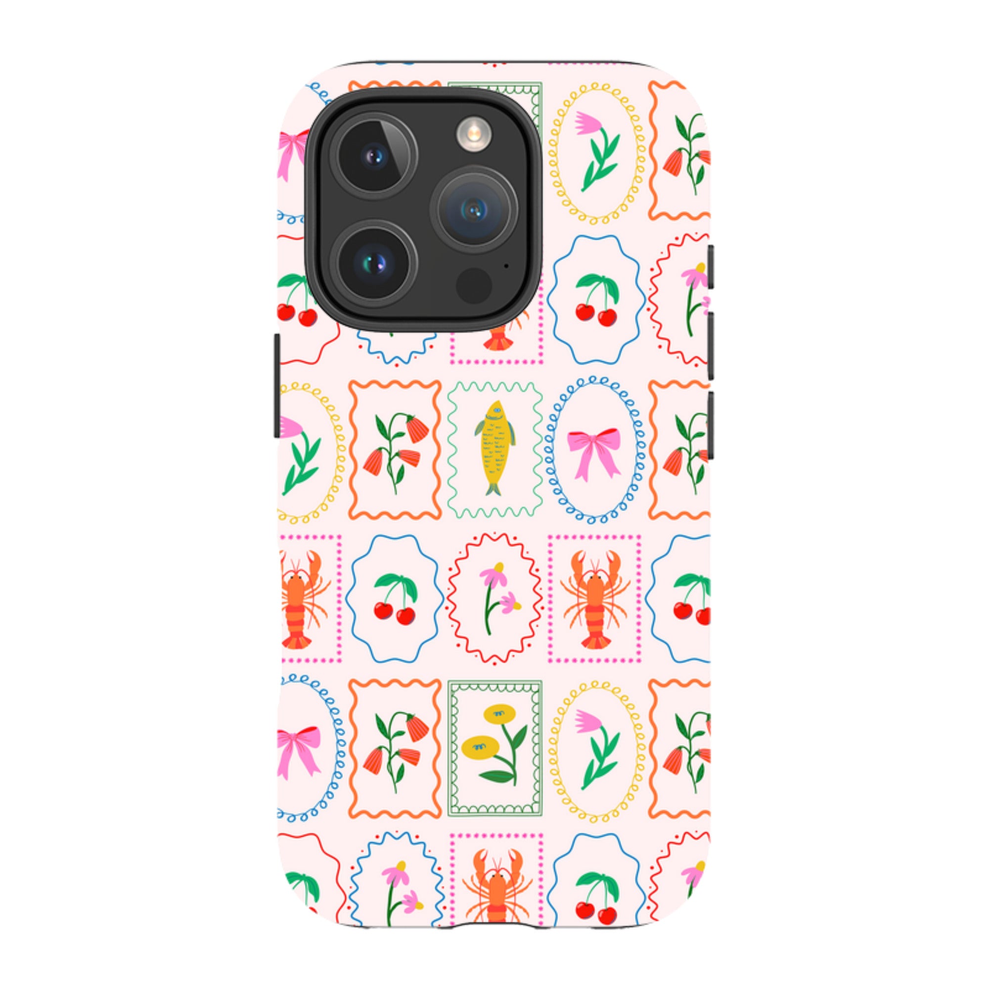 iPhone Tough Case - Chic Stamps