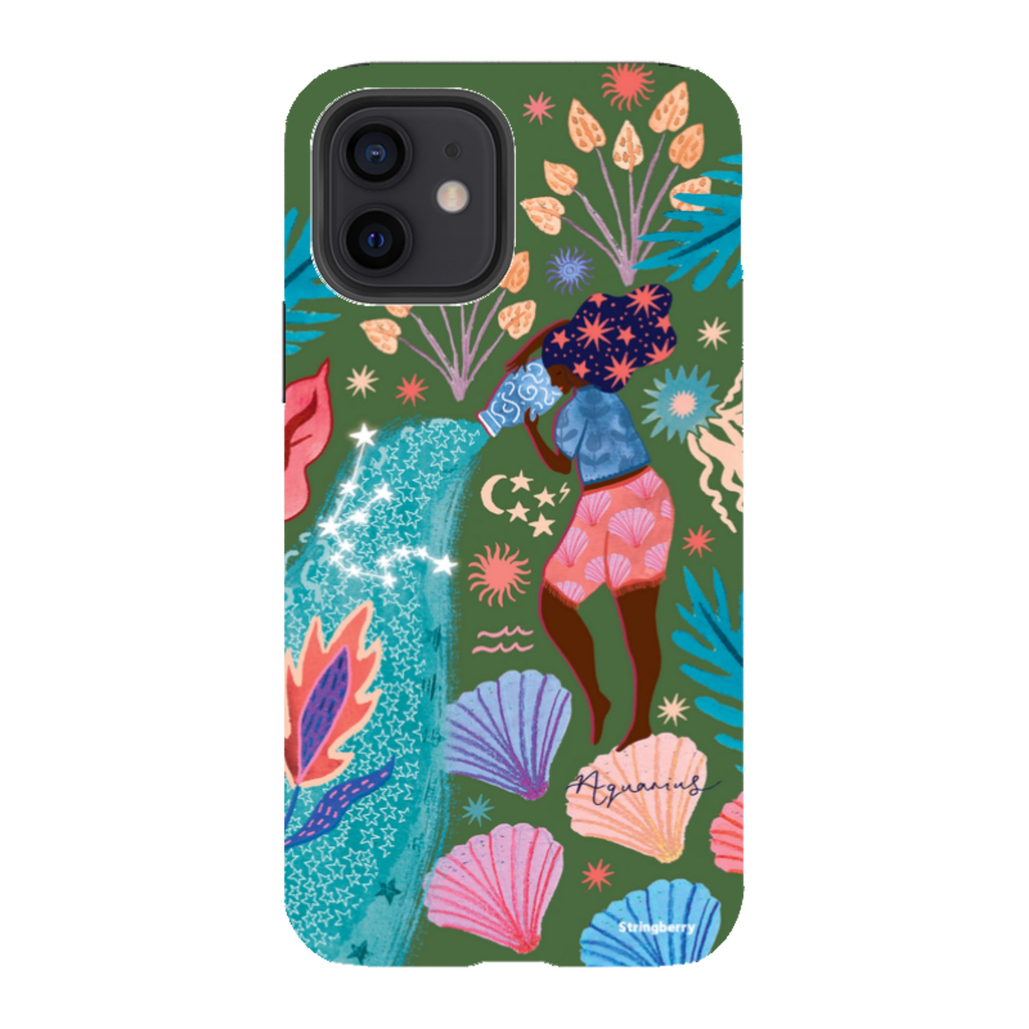 iPhone Tough Case - Aquarius By Emma Frances Grant