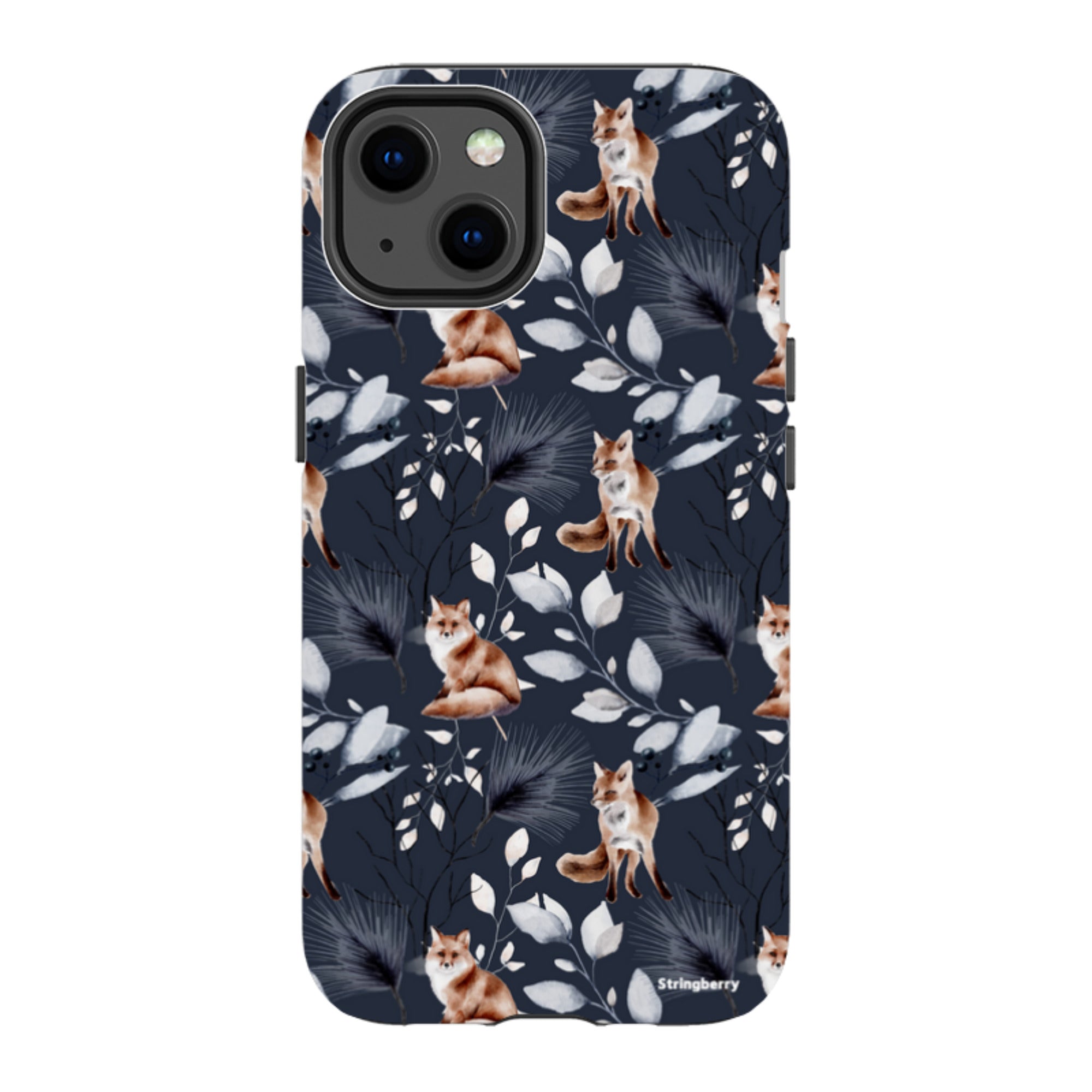 iPhone Tough Case - Foxy Xmas