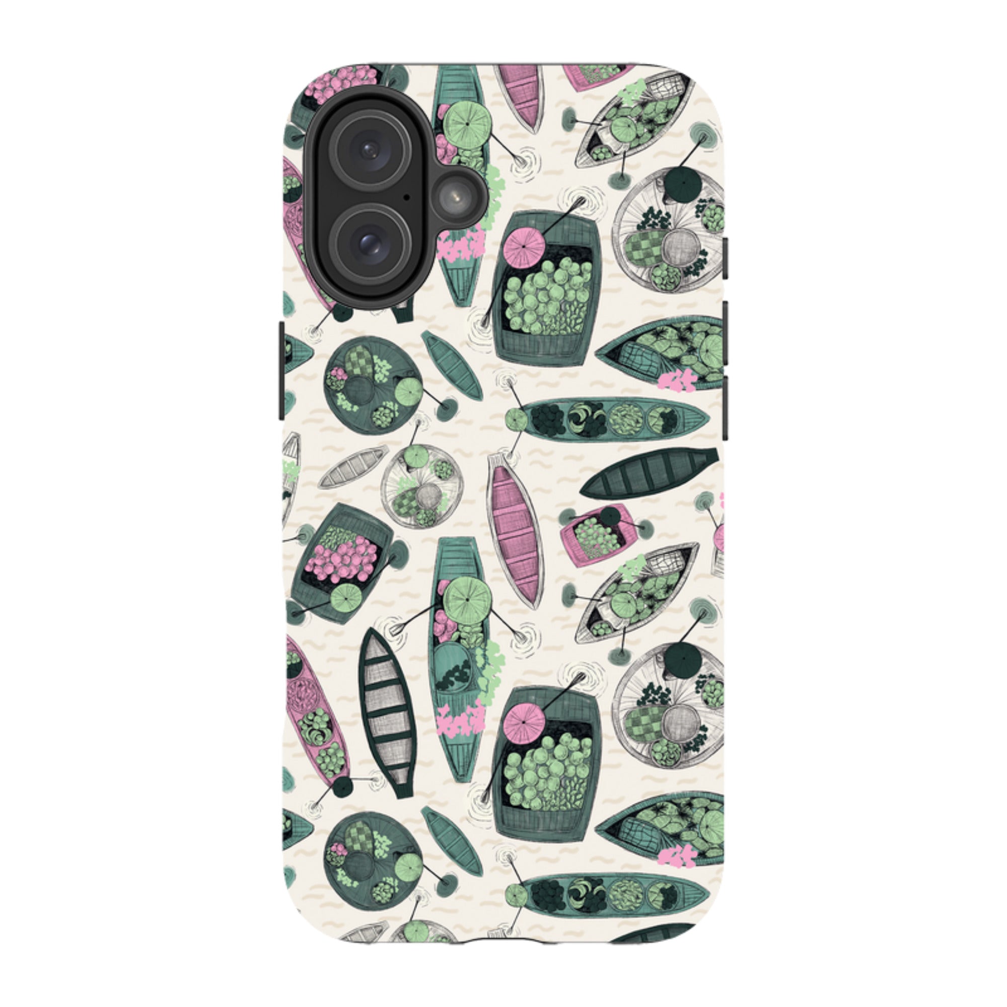 iPhone Tough Case - Floating Markets B By Jade Mosinski