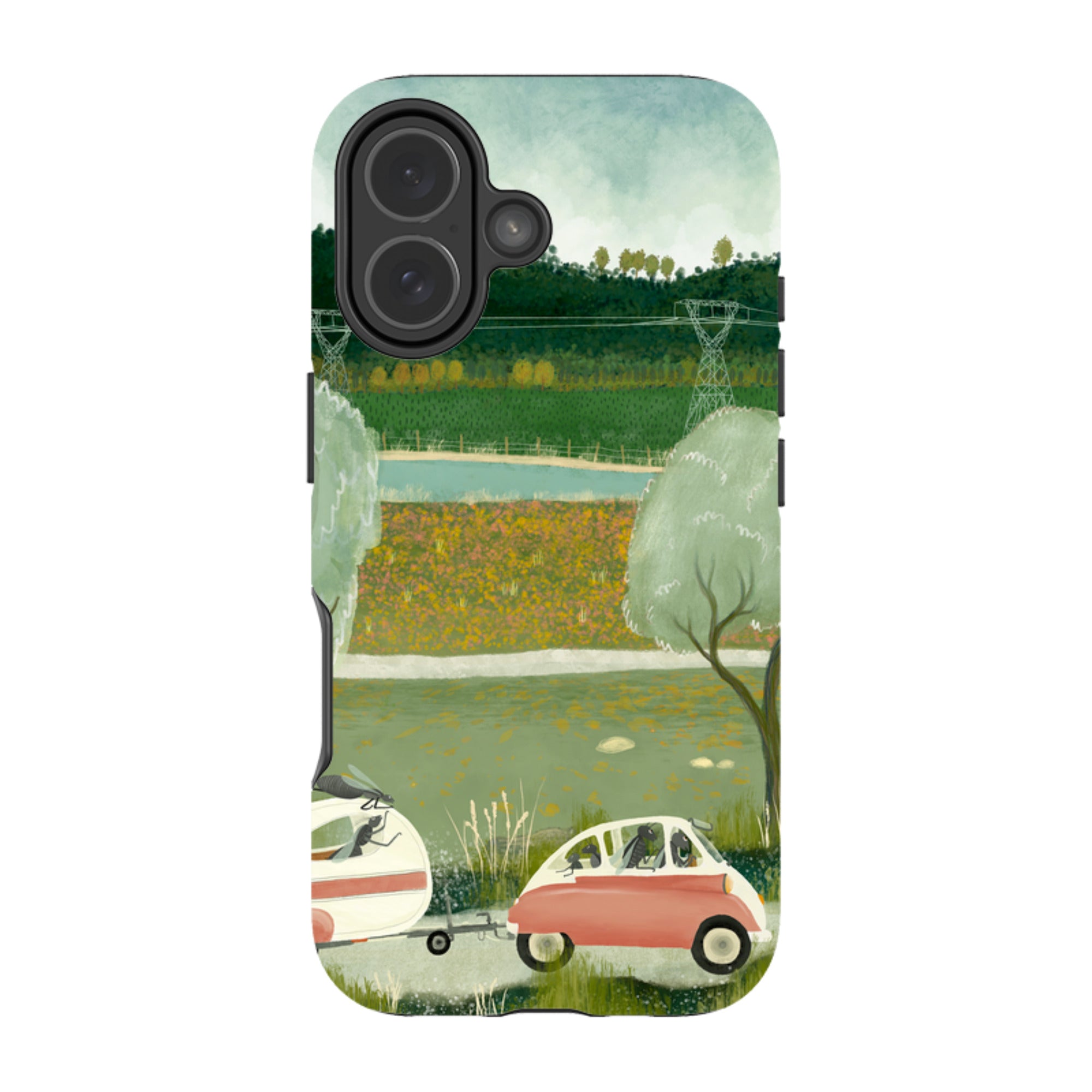 iPhone MagSafe Tough Case -  Happy Holidays By Katherine Quinn