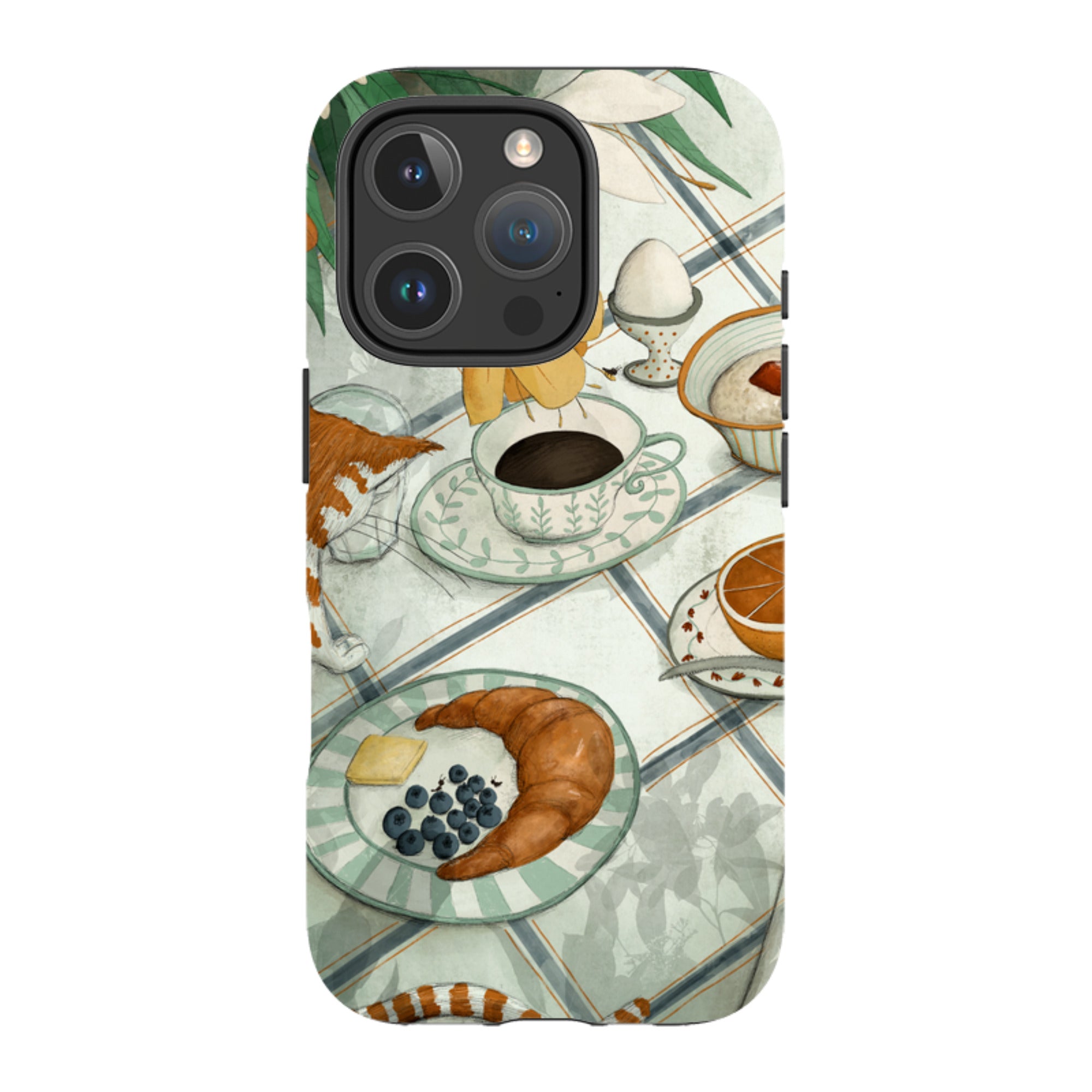 iPhone Tough Case - Hungry Friends By Maja Lindberg