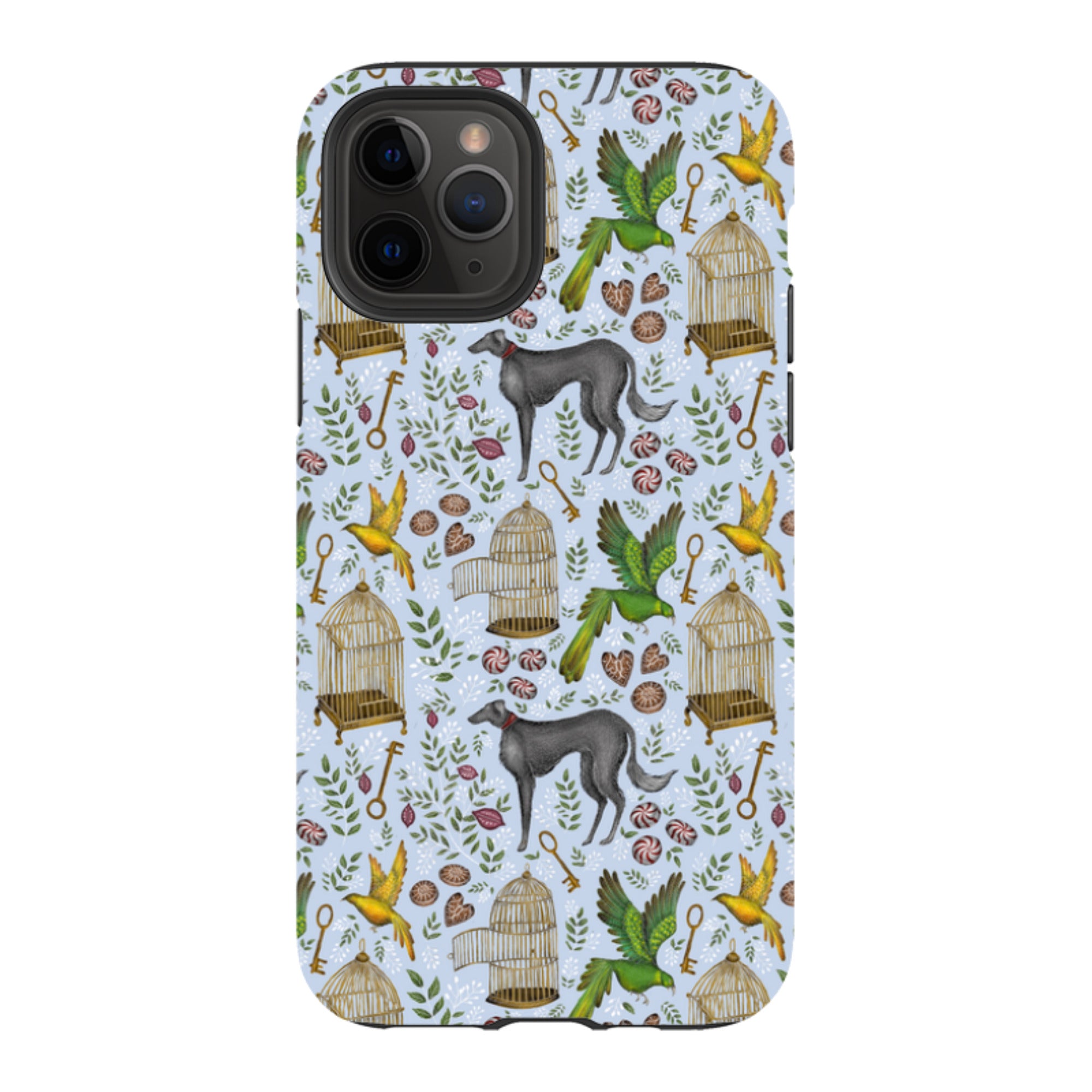 iPhone Tough Case - Amsterdam Blue By Catherine Rowe