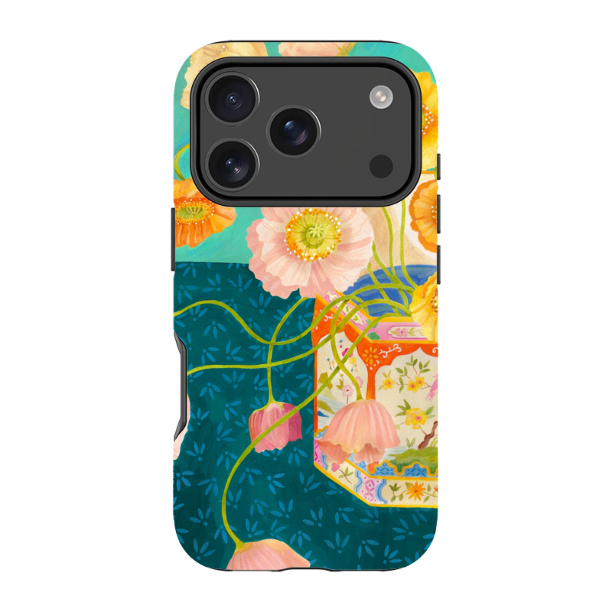 iPhone Tough Case - Poppies By Bex Parkin