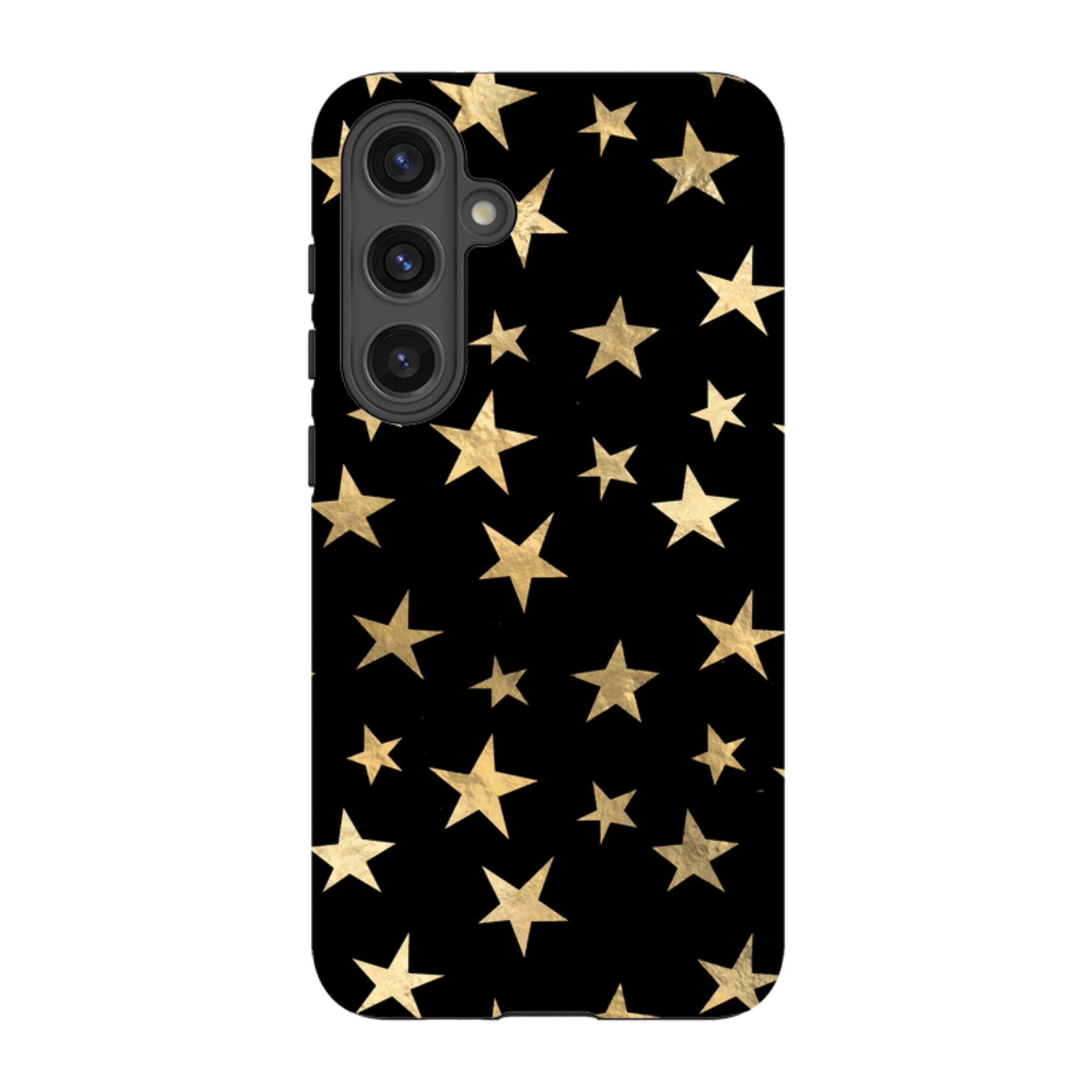 Samsung Tough Case - Black and Gold Stars