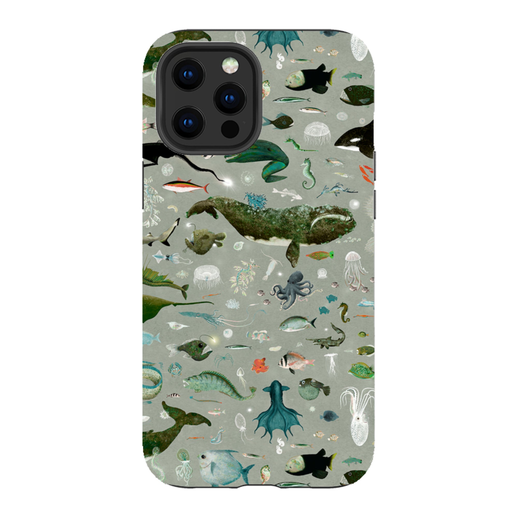 iPhone Tough Case - Moon Shadow By Katherine Quinn