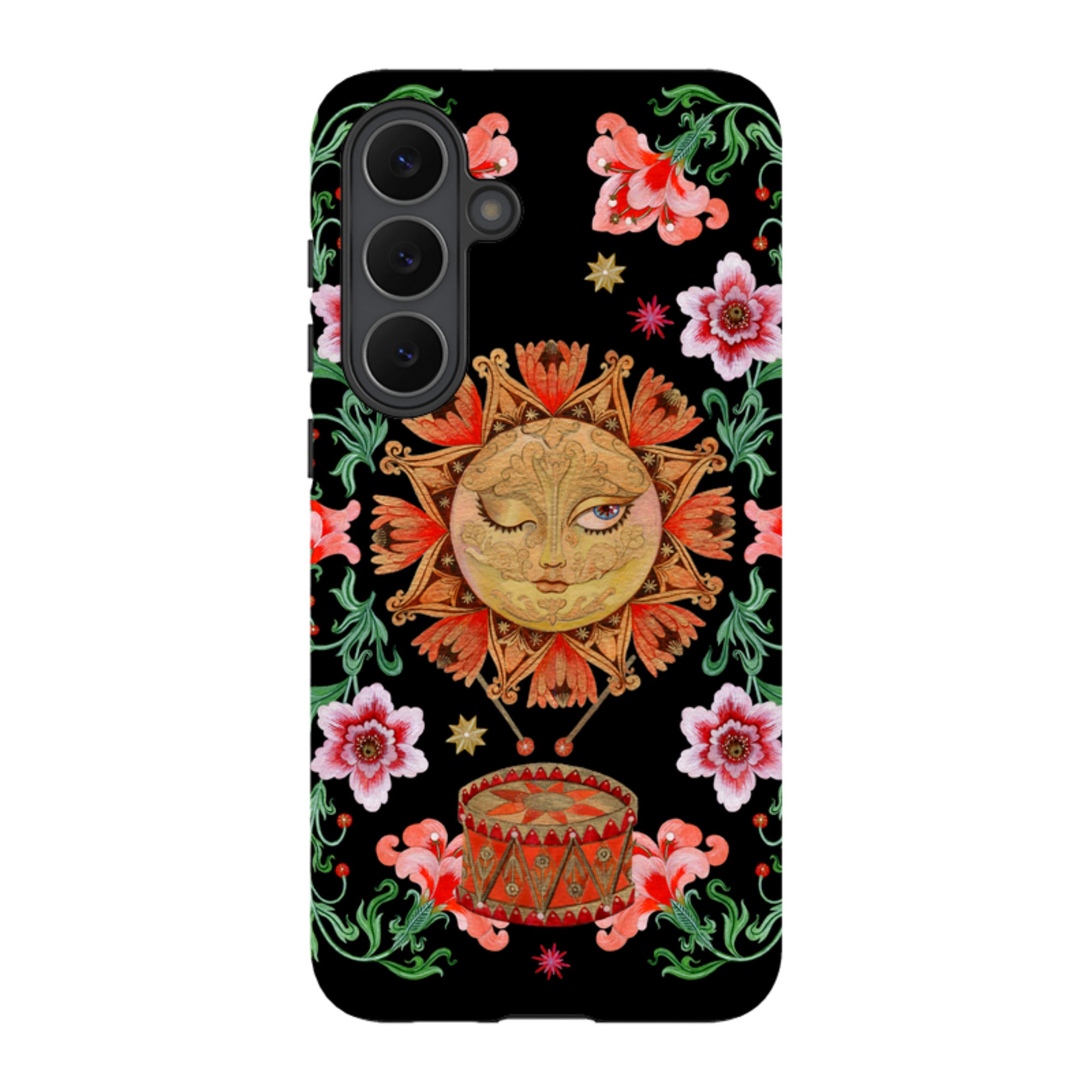 Samsung Tough  Case - Twelve Drummers Drumming By Maria Matos