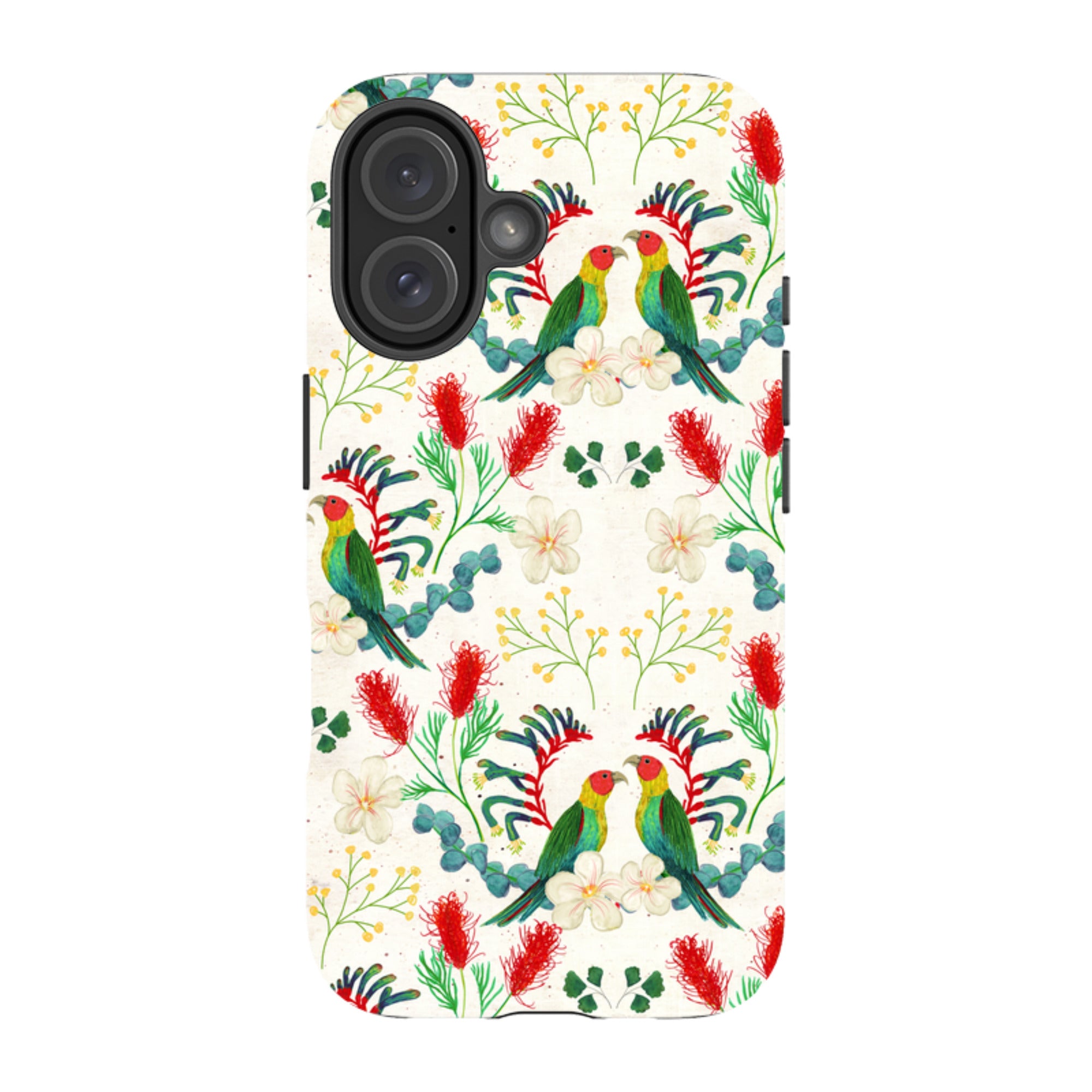 iPhone Tough Case - Rainbow Lorikeet By Katherine Quinn