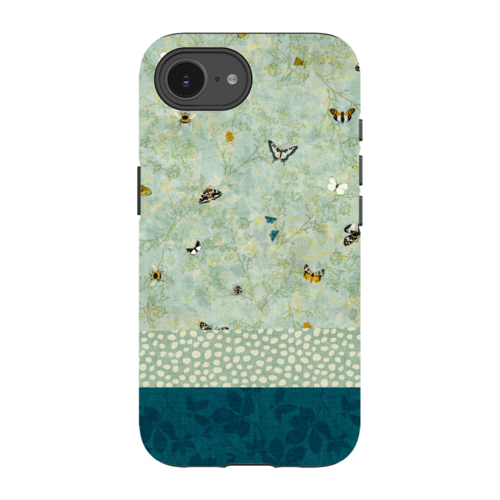 iPhone Tough Case - Chinoiserie Garden Soft Sage 2 By Katherine Quinn
