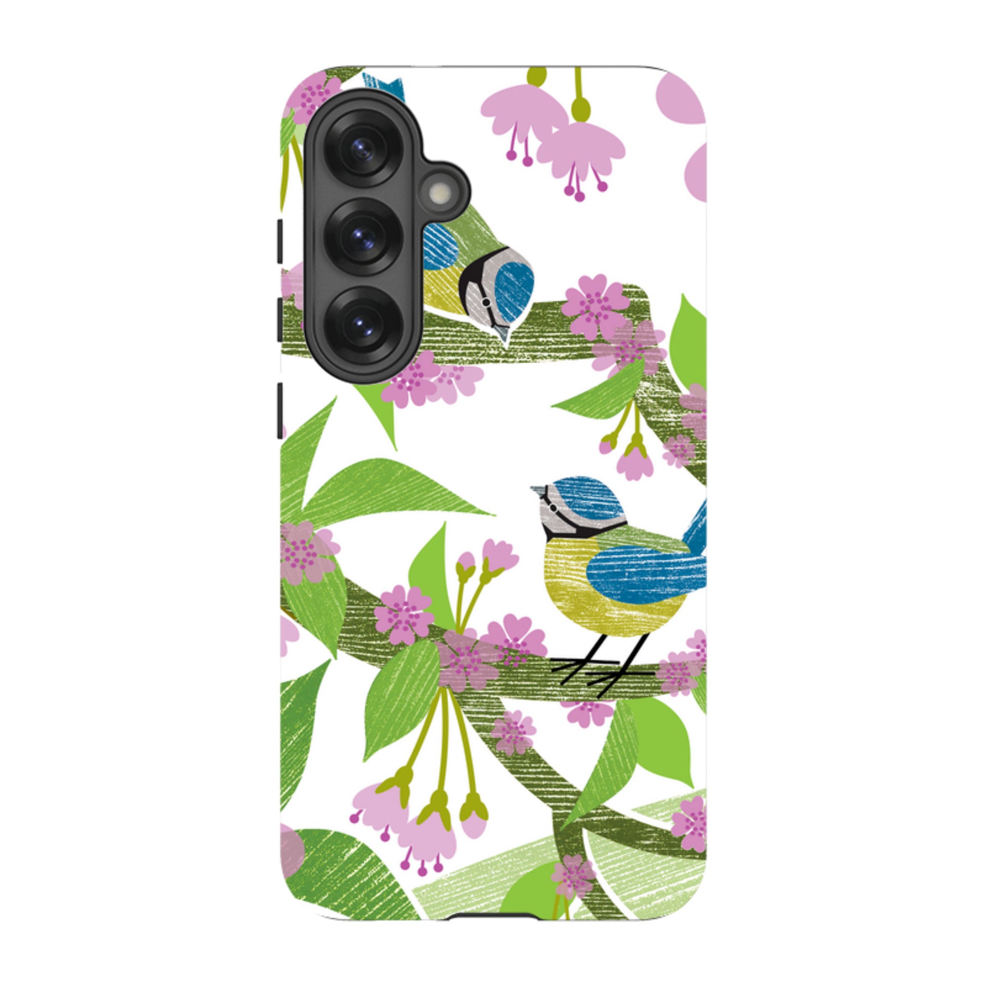 Samsung Tough Case - Blue Tits and Blossom By Liane Payne