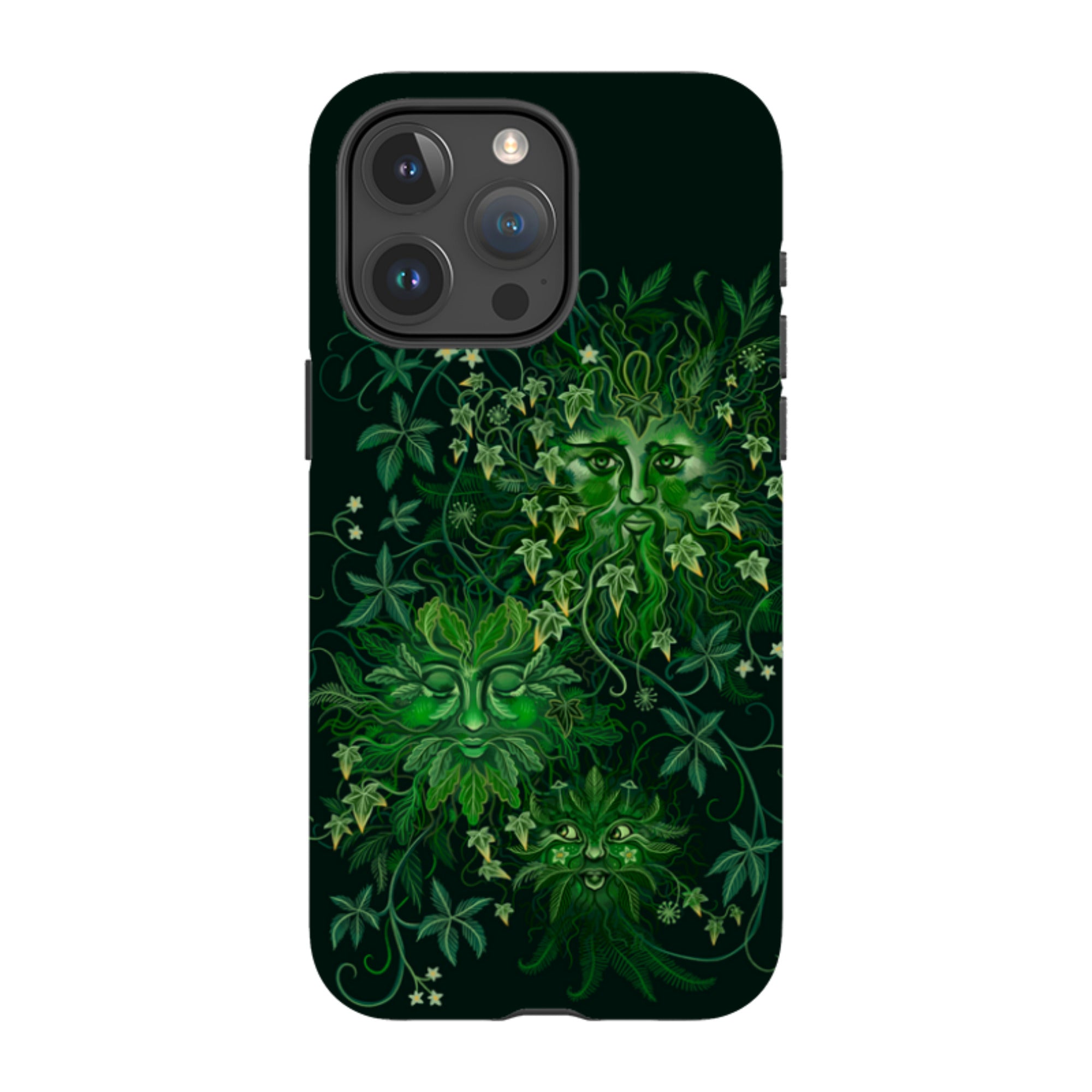 iPhone MagSafe Tough Case - Green Man By Anna Stead