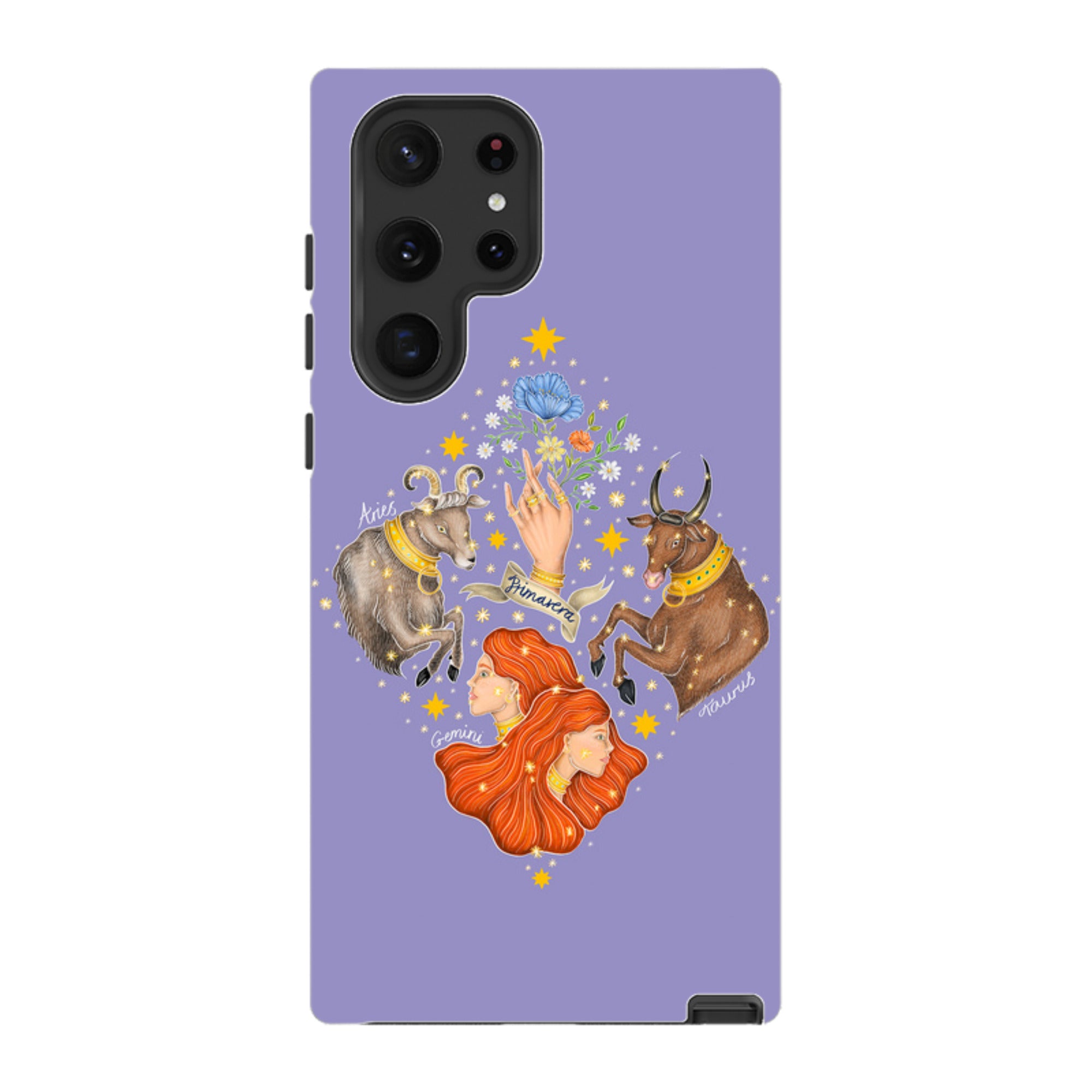 Samsung Tough Case - Spring Zodiac By Catherine Rowe