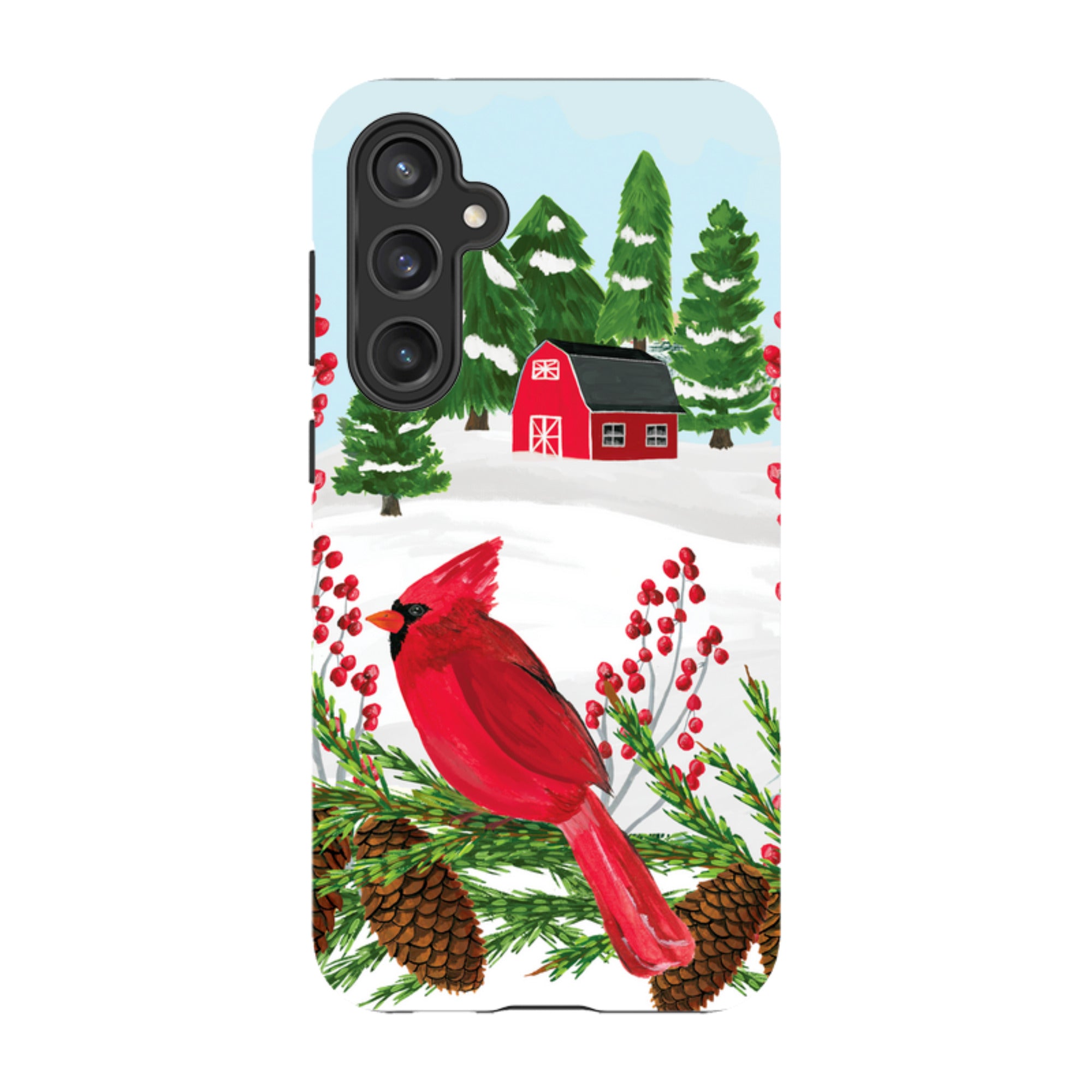 Samsung Tough Case - Countryside Christmas By Abby Jacobs