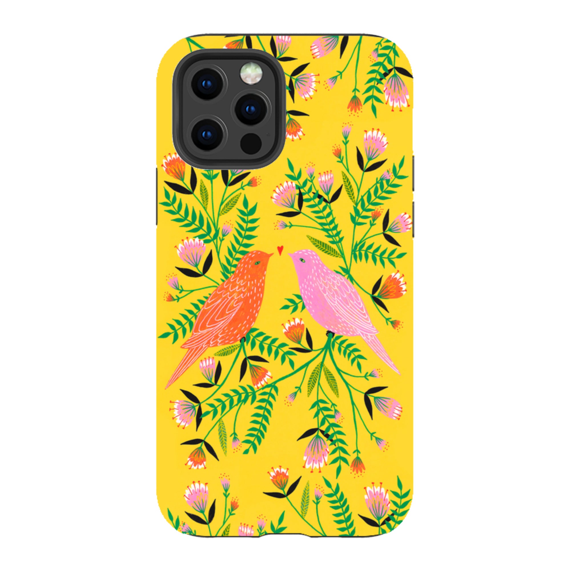 iPhone Tough Case - Love Birds By Lee Foster Wilson