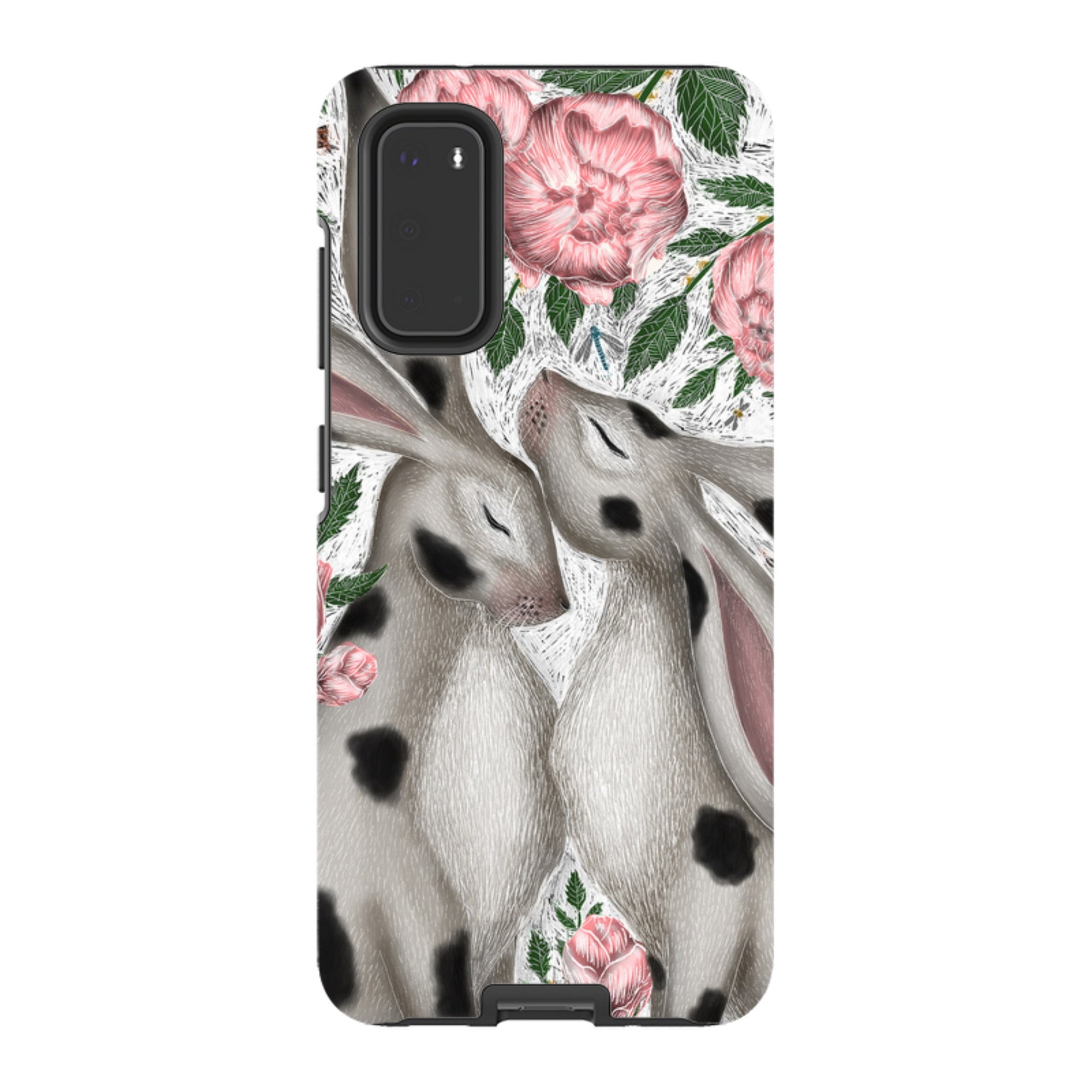 Samsung Tough Case - Hares And Peonies By Catherine Rowe