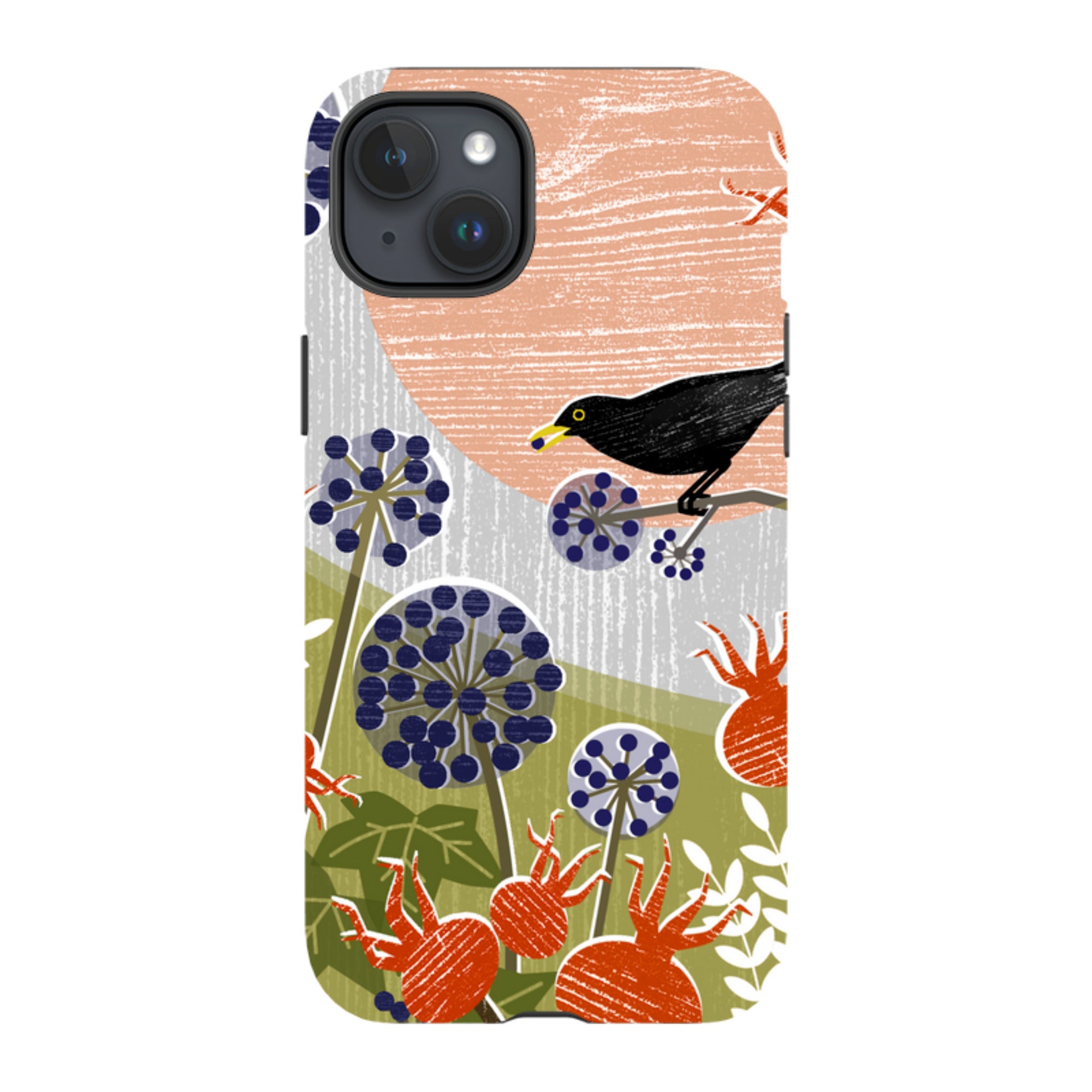 iPhone Tough Case - Blackbird And Ivy By Liane Payne