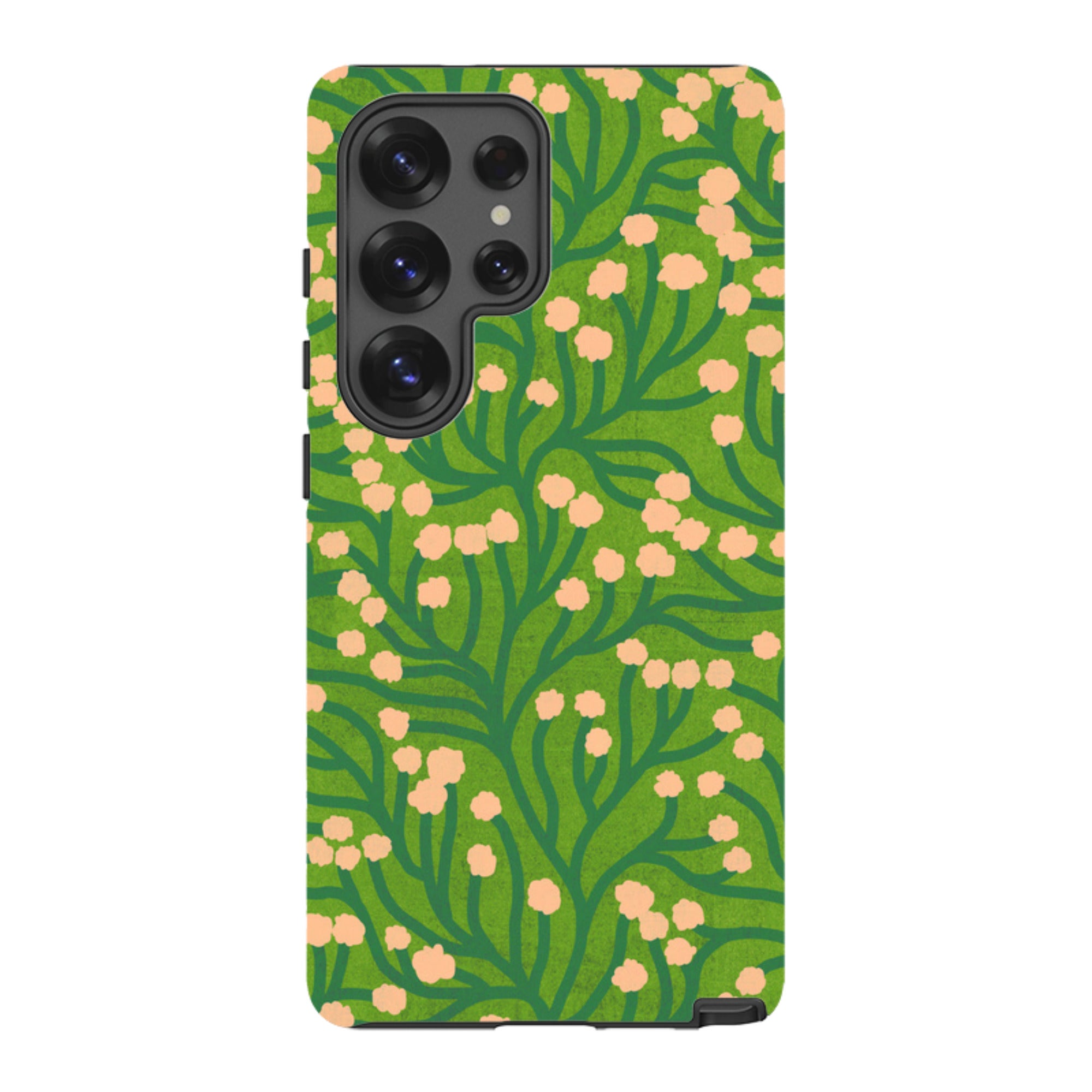 Samsung Tough Case - Vine Pink And Teal By Katherine Quinn