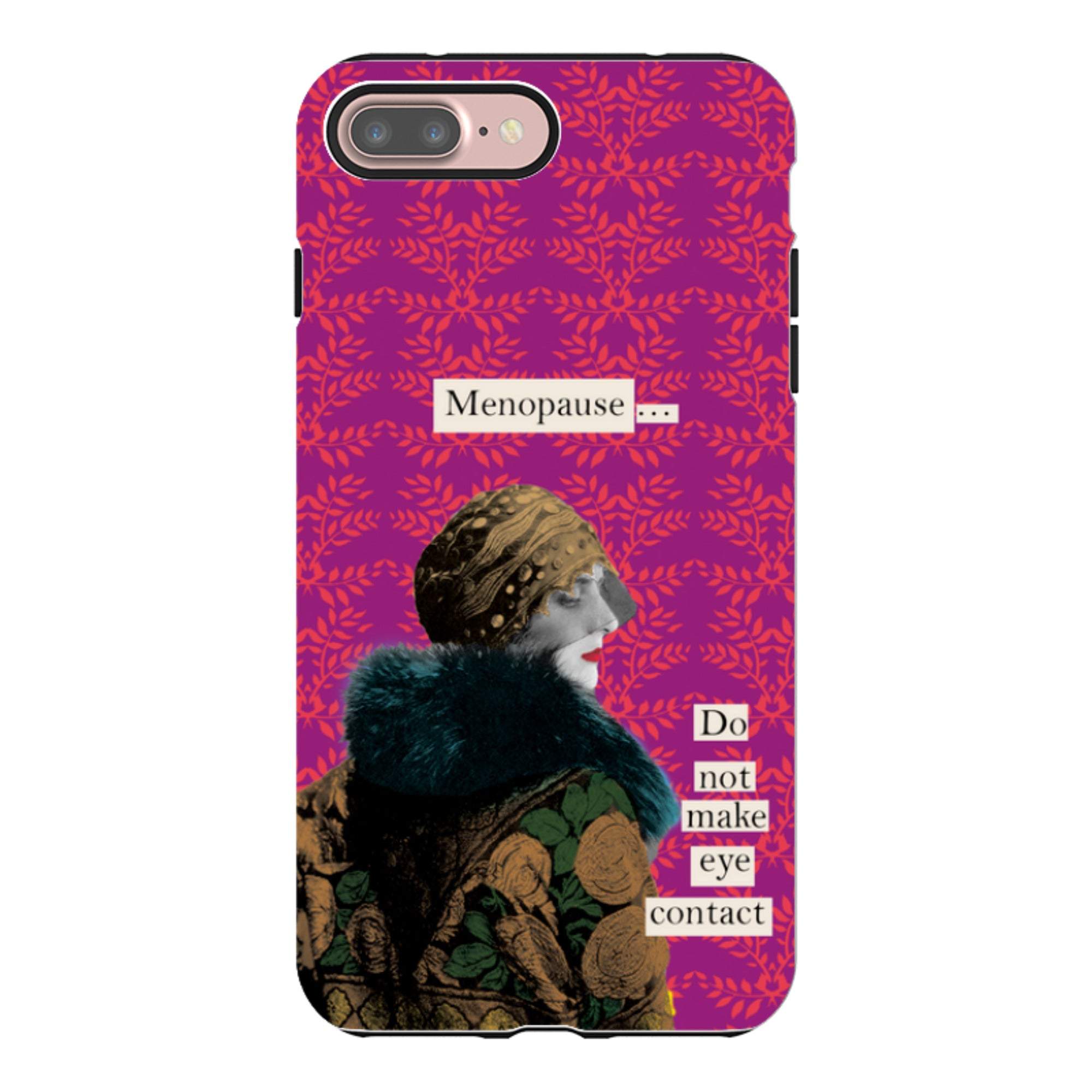 iPhone Tough Case - Menopause By Clare Jordan