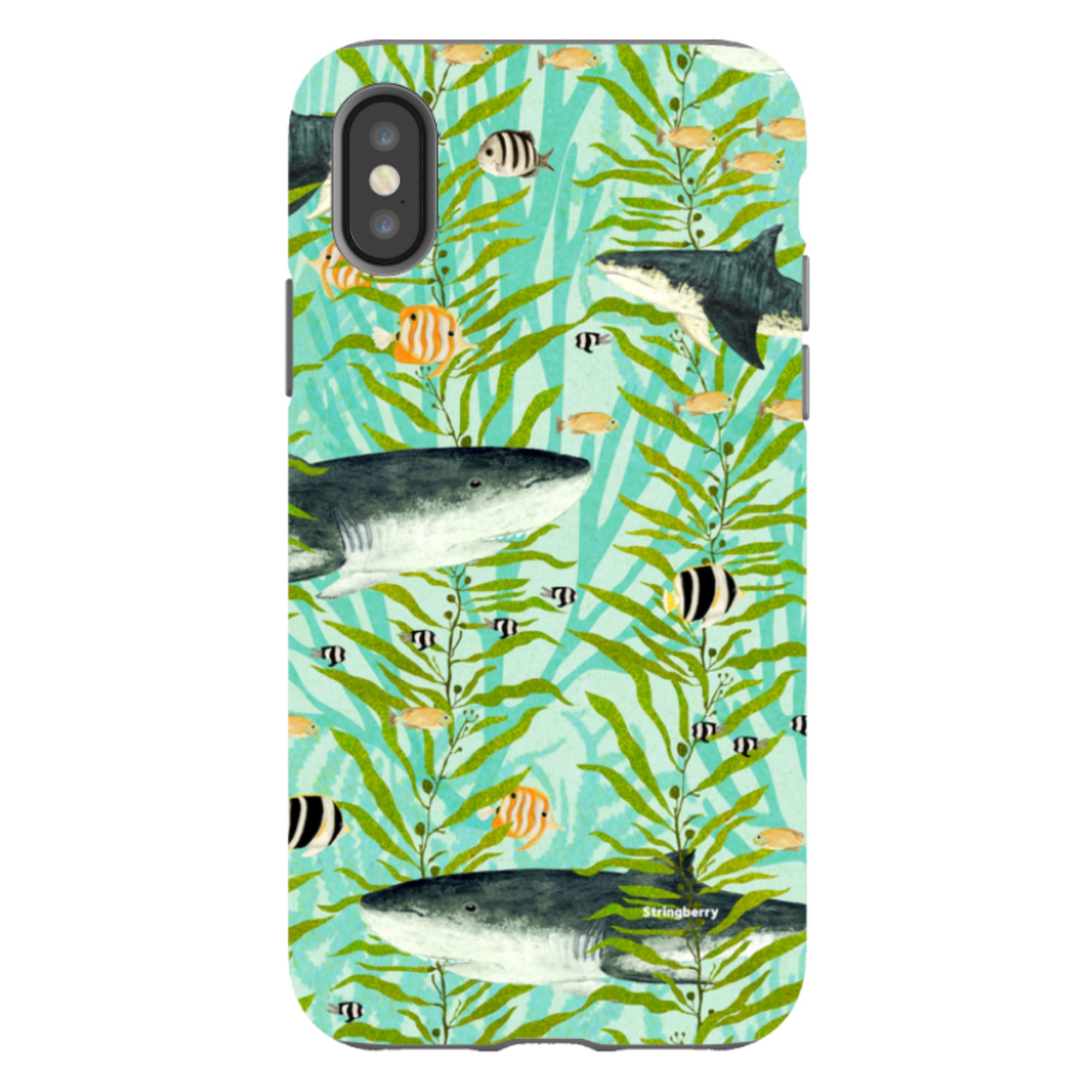 iPhone Tough Case - Shark Reef By Katherine Quinn