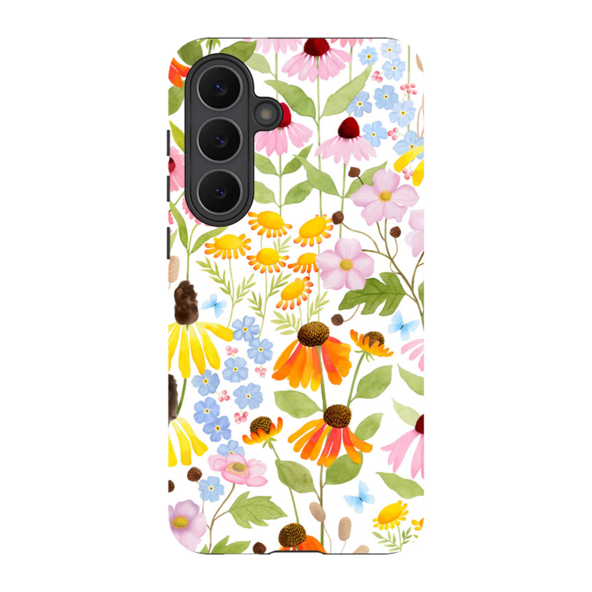 Samsung Tough Case - Wildflower Pattern By Bex Parkin