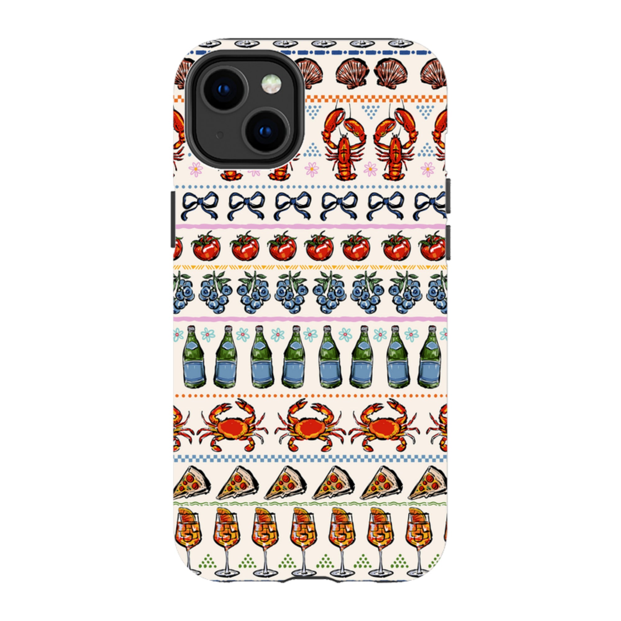 iPhone Case - Crab Pattern