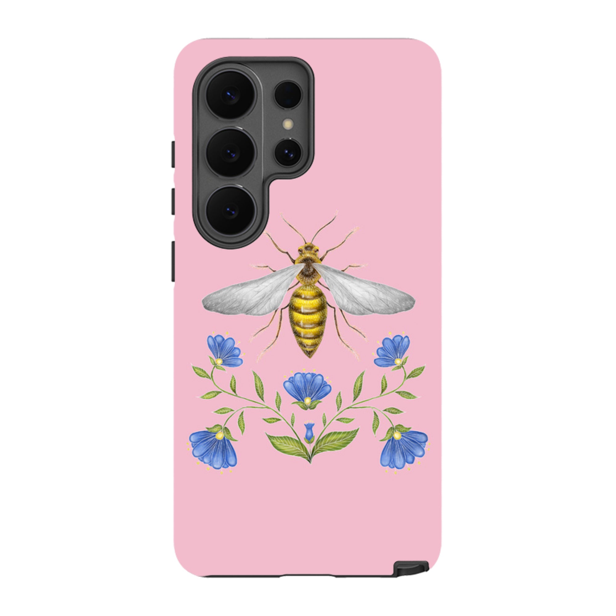 Samsung Tough Case - Wings Of Freedom Pink By Catherine Rowe